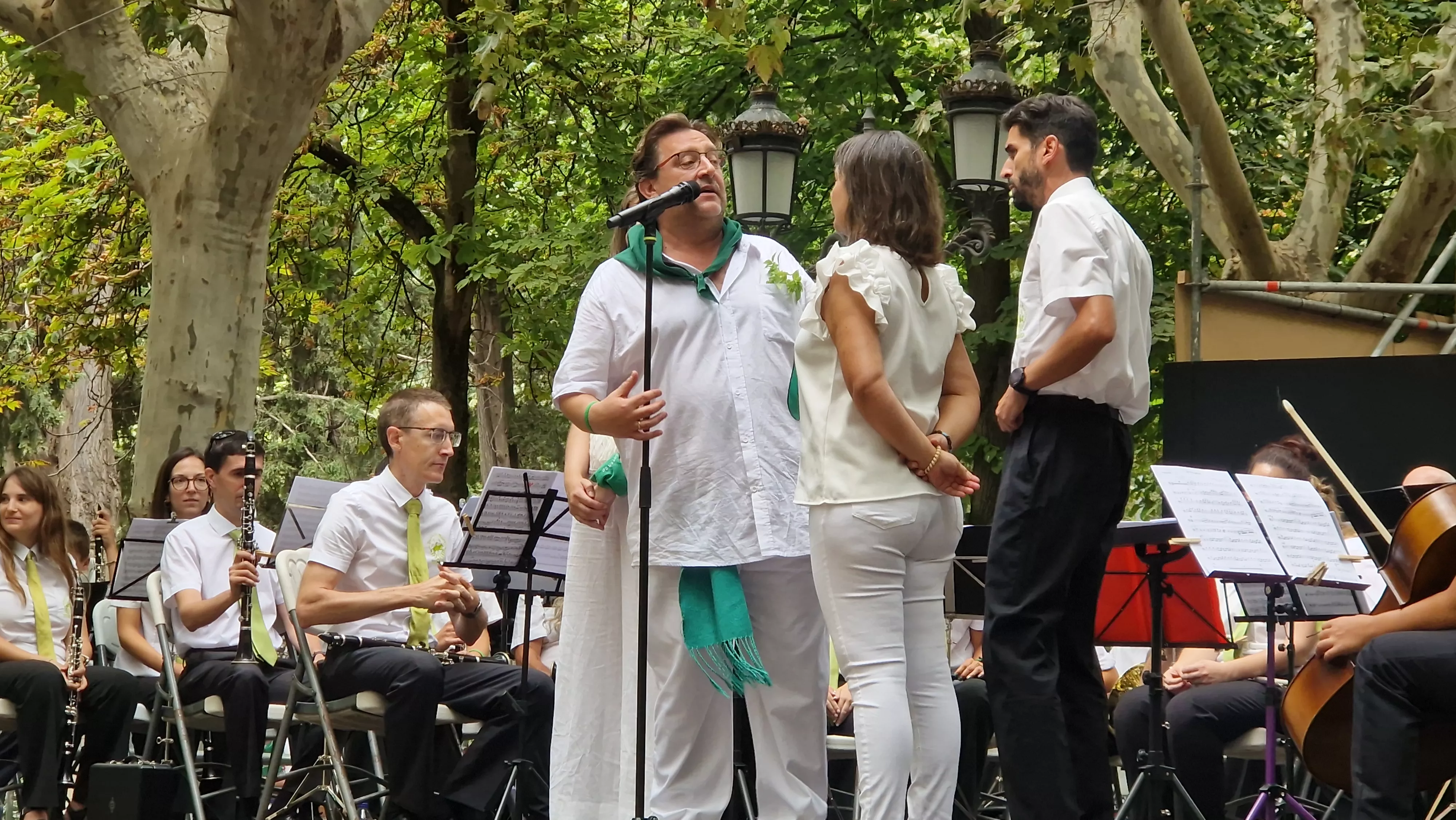 Concierto de la Banda de Huesca el 13 de agosto. Foto Myriam Martínez (69)