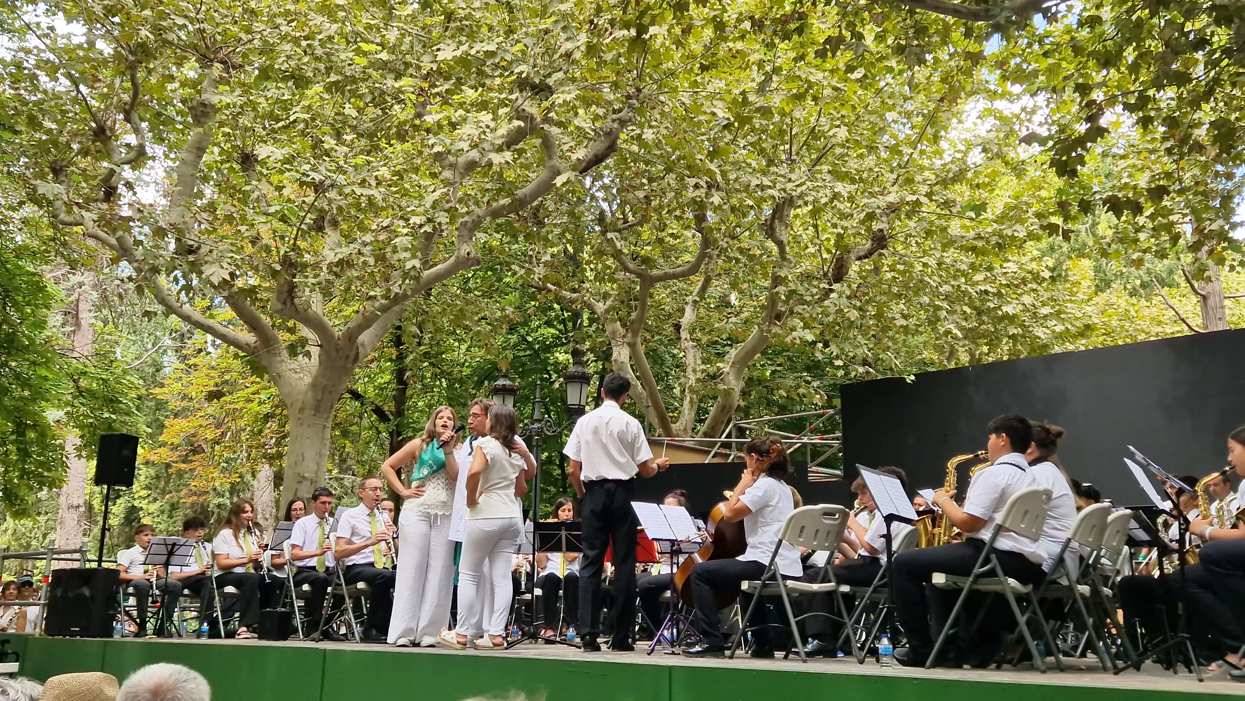 Concierto de la Banda de Huesca el 13 de agosto. Foto Myriam Martínez (70)