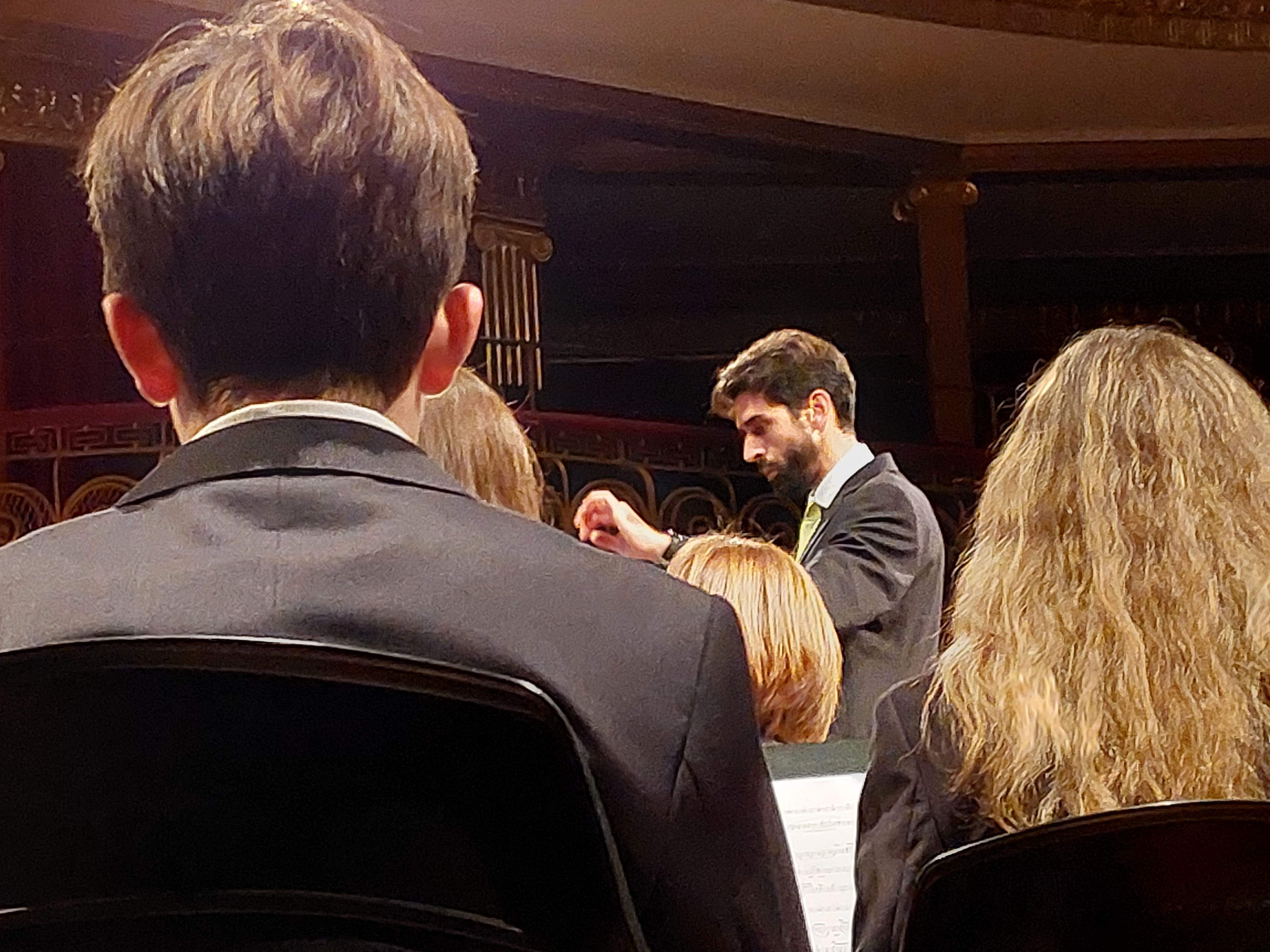 Concierto de la Banda de Música de Huesca en el Teatro Olimpia