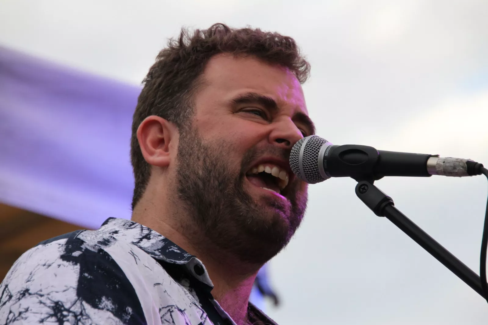 Concierto de Francho Sarrablo con la Peña Reberde. Foto Carlos Neofato 