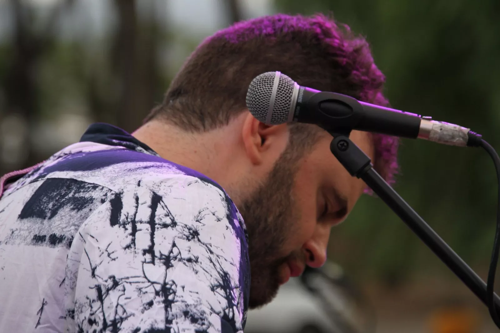 Concierto de Francho Sarrablo con la Peña Reberde. Foto Carlos Neofato 