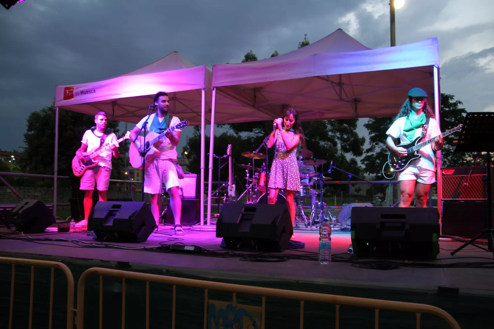 Concierto de Lo Salvaje. Foto Carlos Neofato 