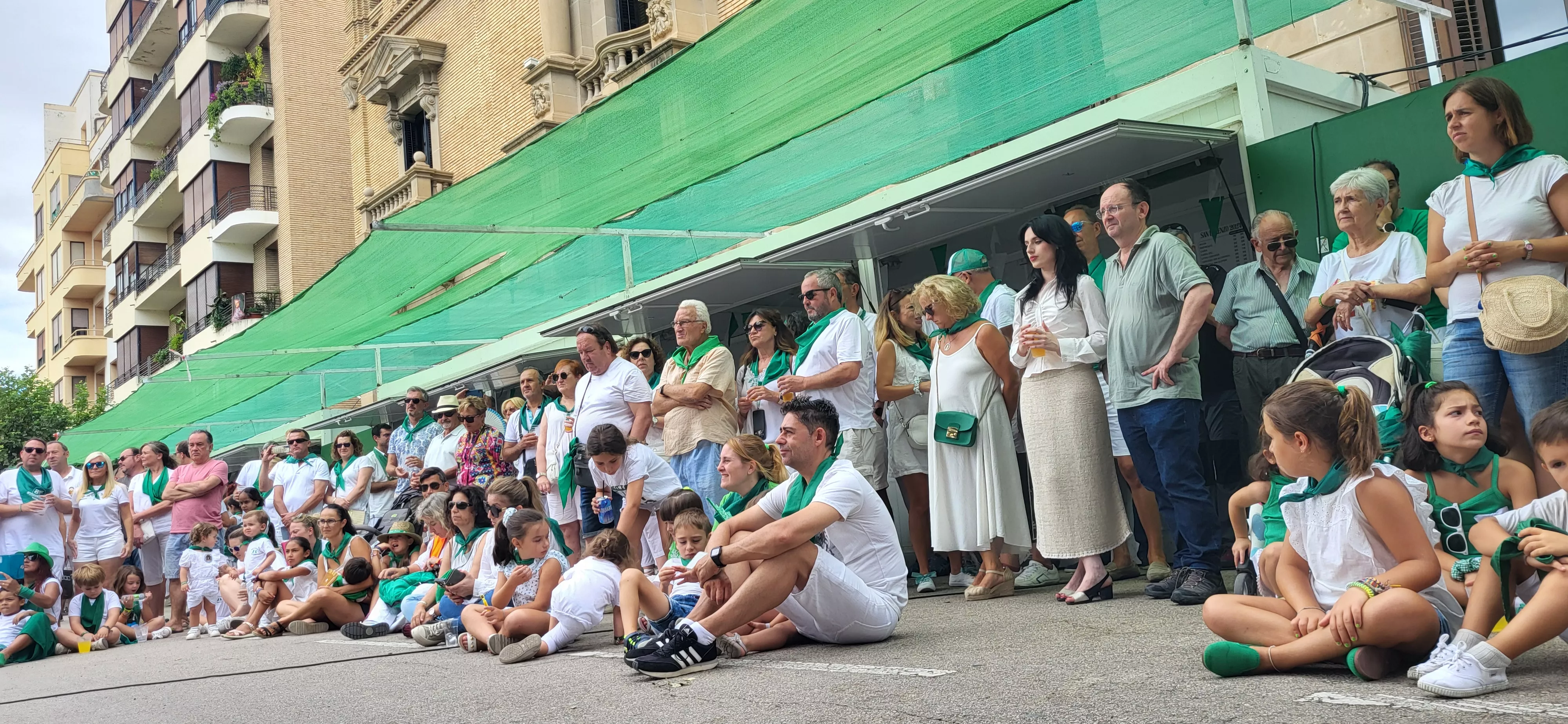 Actuación de Mariachi Acapulco en las Mañanas Peñistas de San Lorenzo. Foto Mercedes Manterola