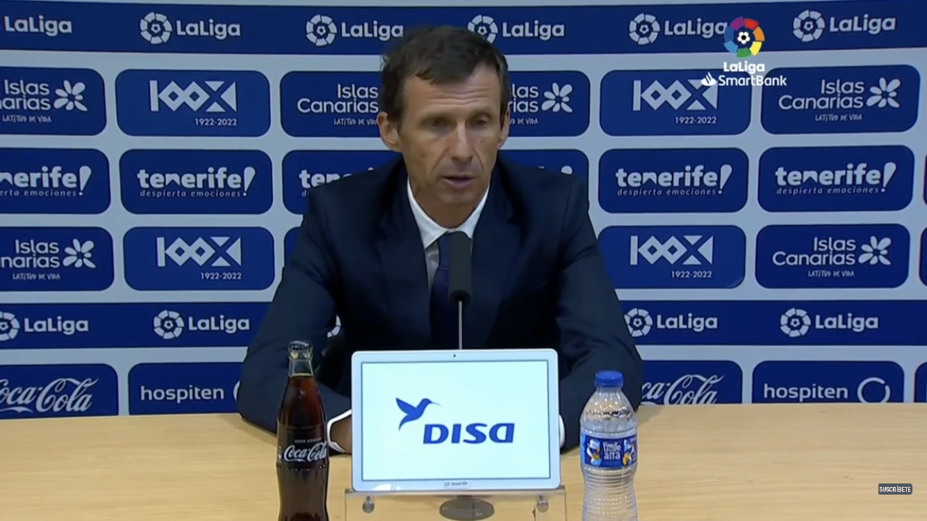 Cuco Ziganda en rueda de prensa.