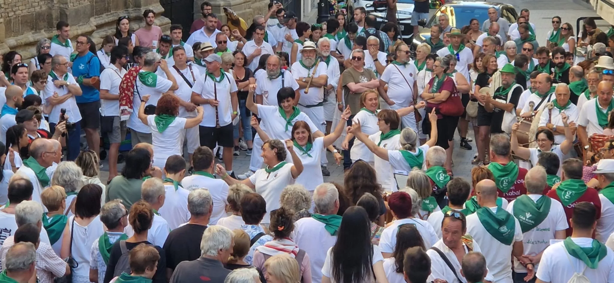 Trobada de Gaiteros de Aragón y de Gaiters de Tierra Plana. Foto Myriam Martínez