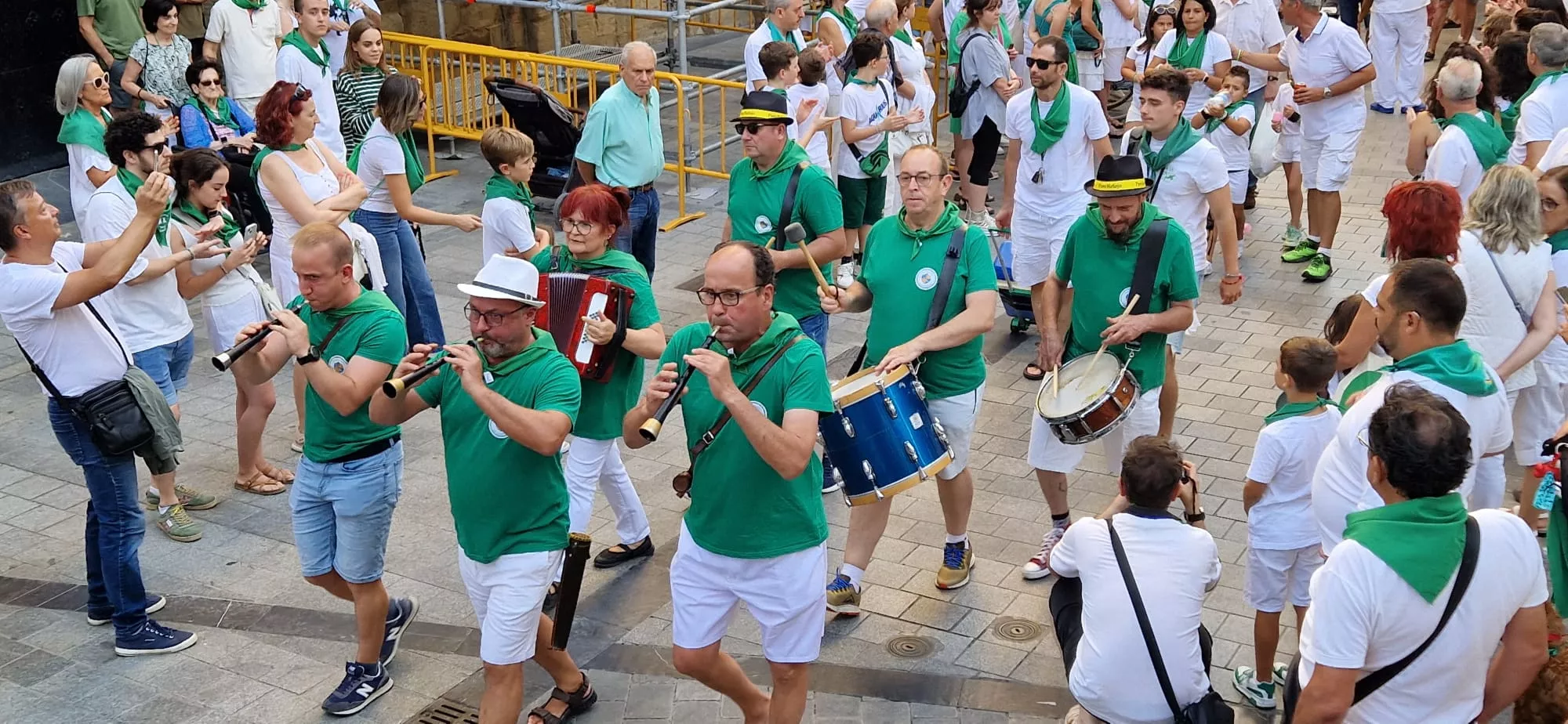 Trobada de Gaiteros de Aragón y de Gaiters de Tierra Plana. Foto Myriam Martínez