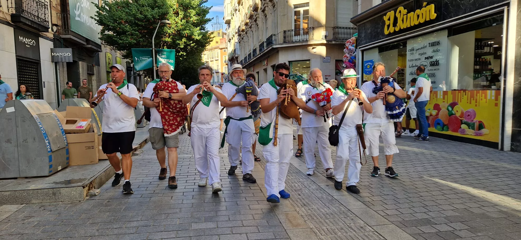 Trobada de Gaiteros de Aragón y de Gaiters de Tierra Plana. Foto Myriam Martínez
