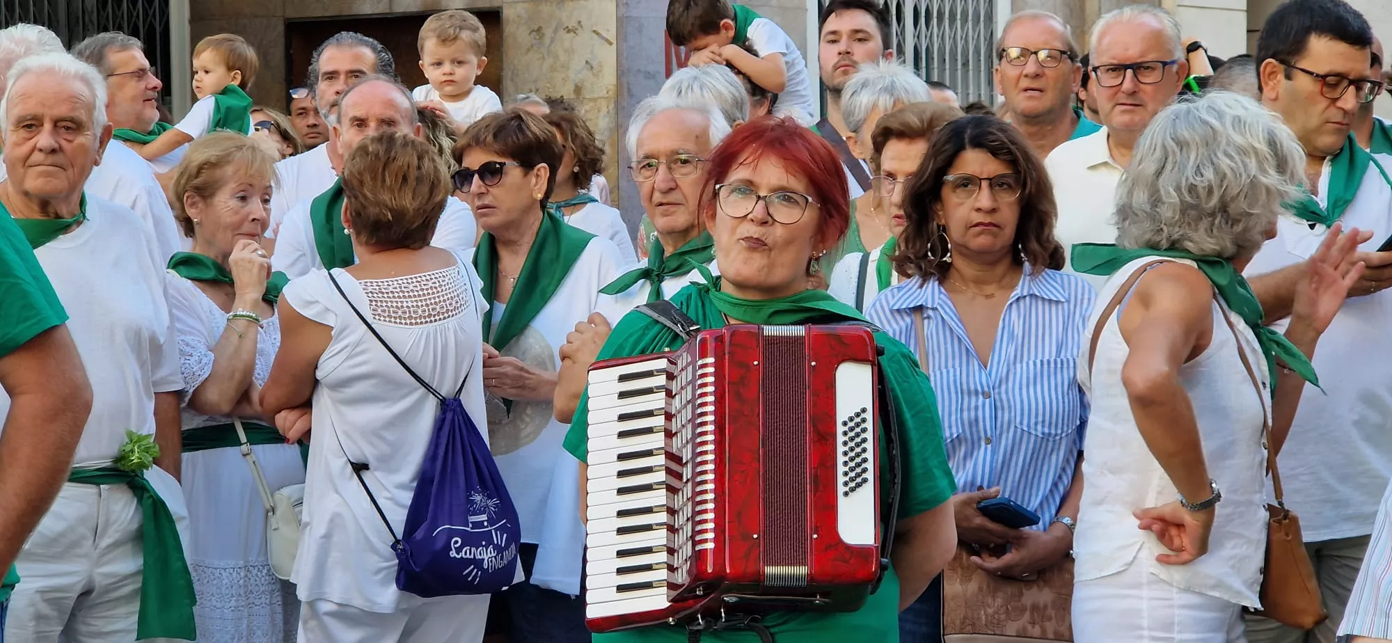 Trobada de Gaiteros de Aragón y de Gaiters de Tierra Plana. Foto Myriam Martínez