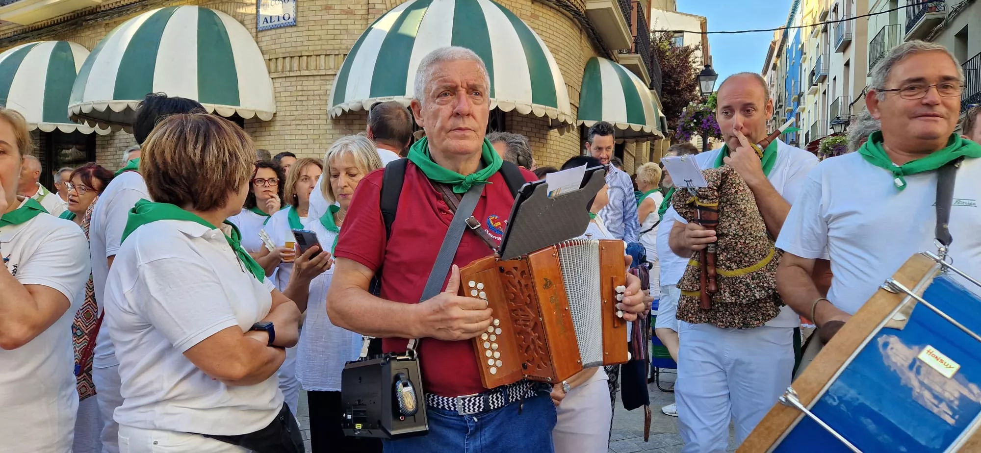 Trobada de Gaiteros de Aragón y de Gaiters de Tierra Plana. Foto Myriam Martínez