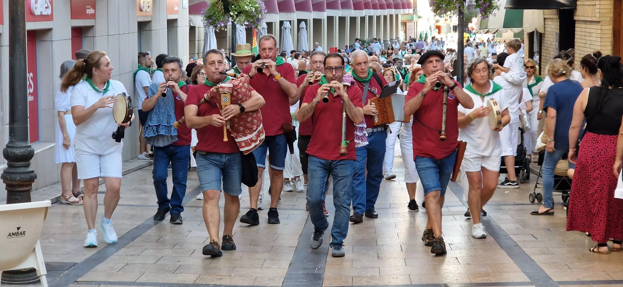 Trobada de Gaiteros de Aragón y de Gaiters de Tierra Plana. Foto Myriam Martínez
