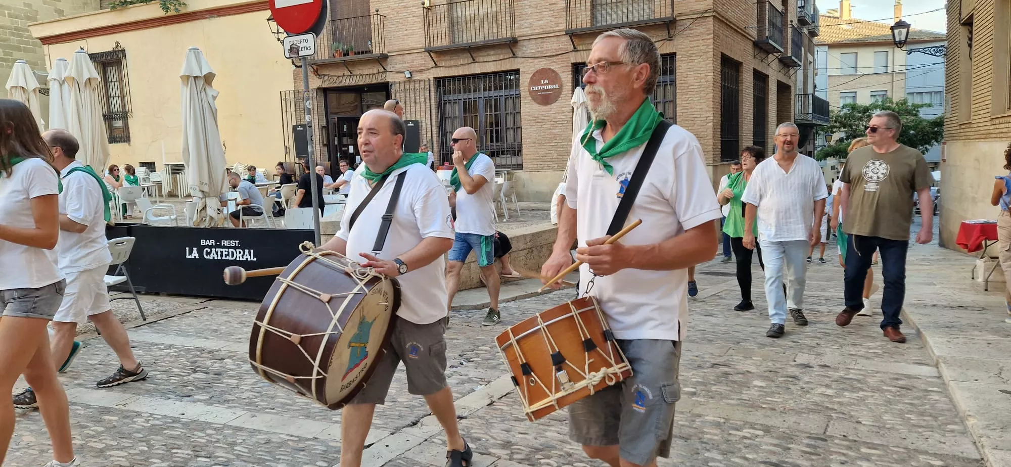 Trobada de Gaiteros de Aragón y de Gaiters de Tierra Plana. Foto Myriam Martínez