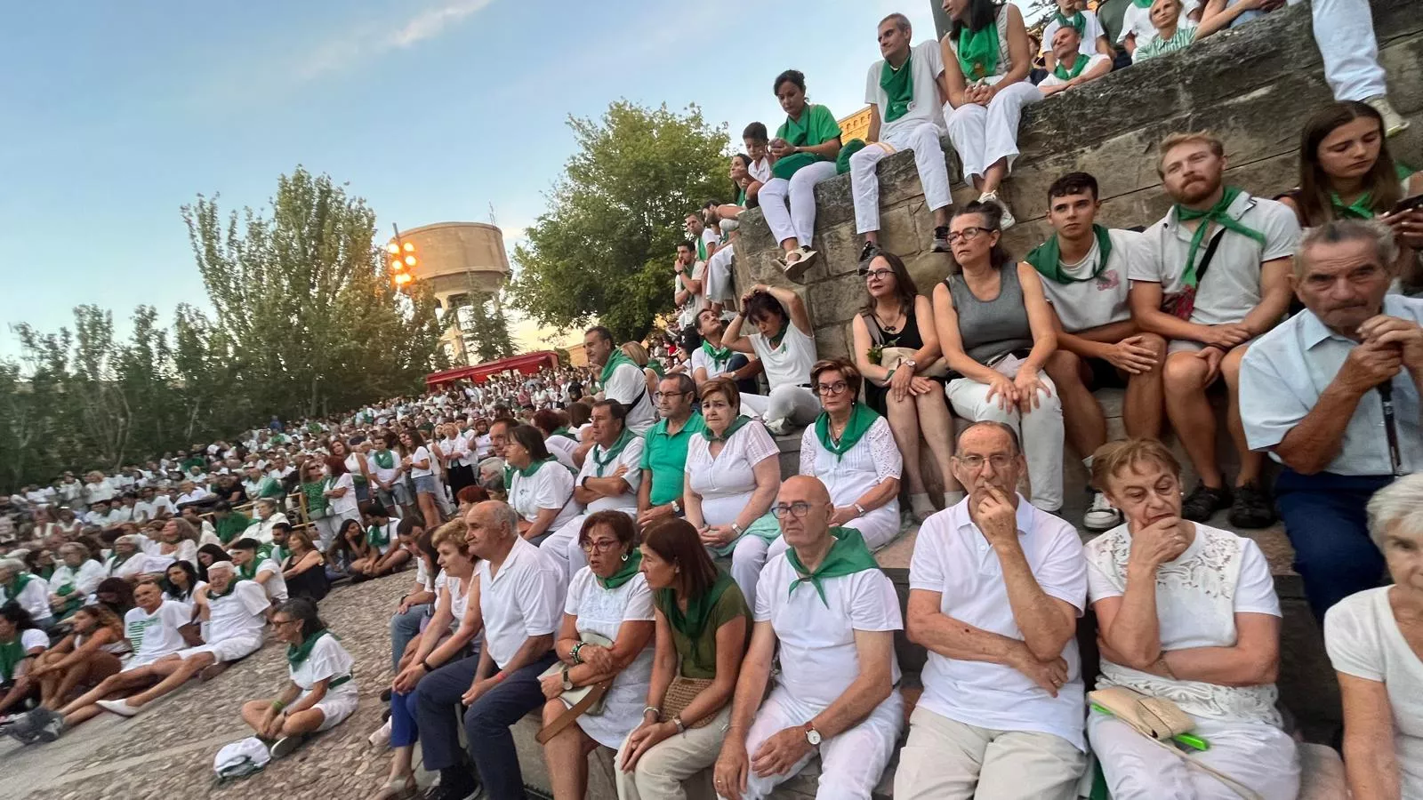 La Ronda de Boltaña en la plaza General Alsina. Foto: Mercedes Manterola