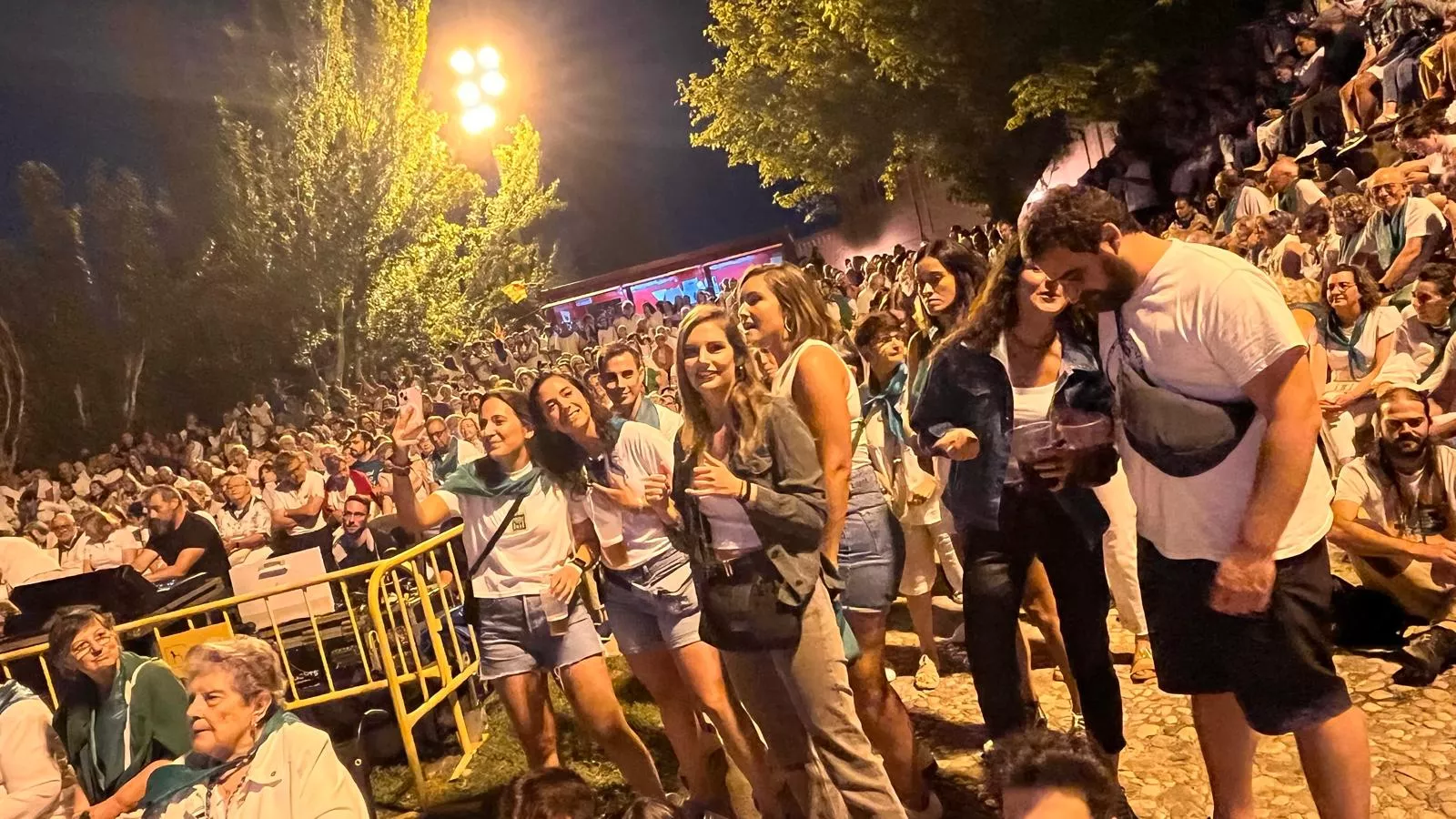 La Ronda de Boltaña en la plaza General Alsina. Foto: Mercedes Manterola
