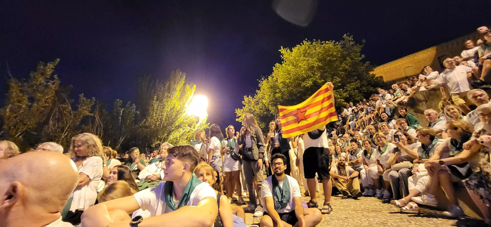 La Ronda de Boltaña en la plaza General Alsina. Foto: Mercedes Manterola