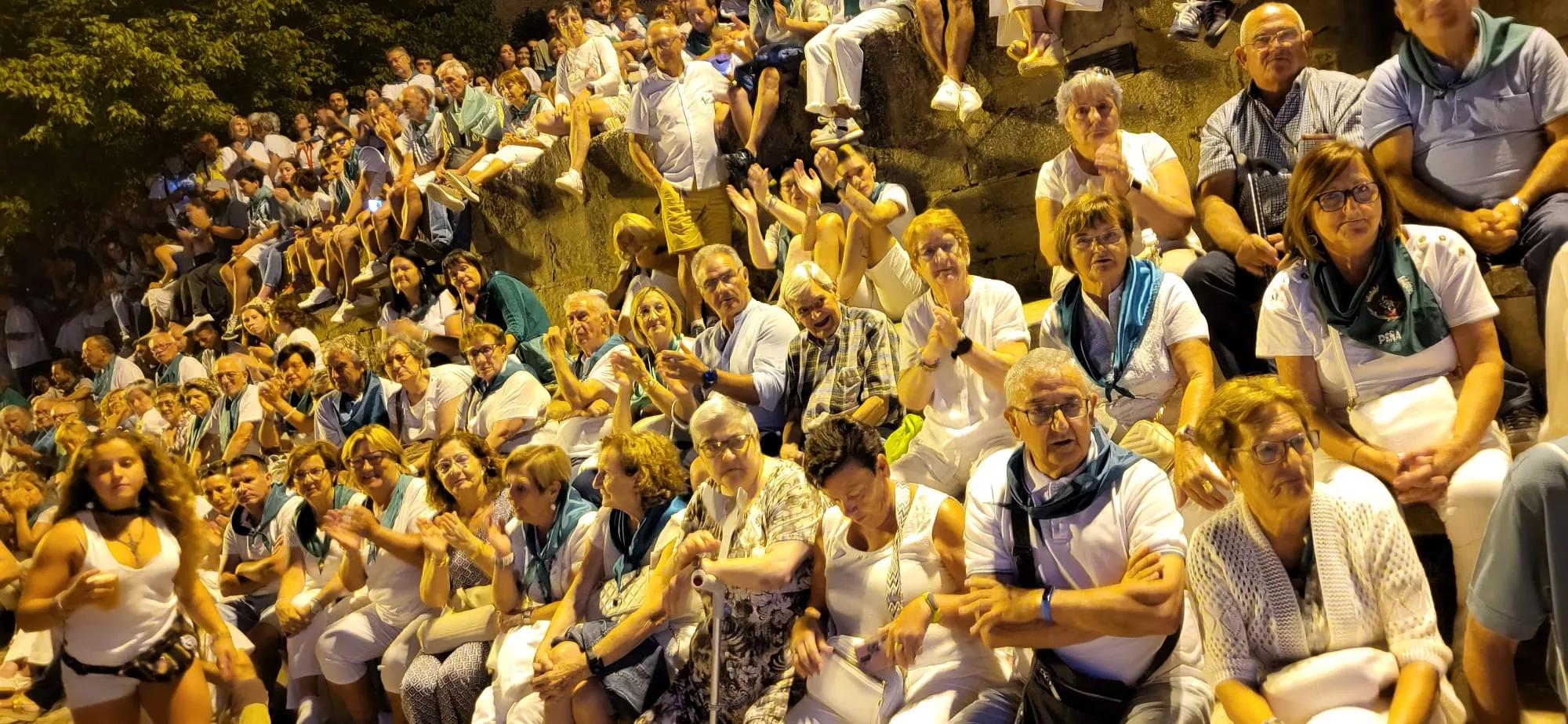 La Ronda de Boltaña en la plaza General Alsina. Foto: Mercedes Manterola