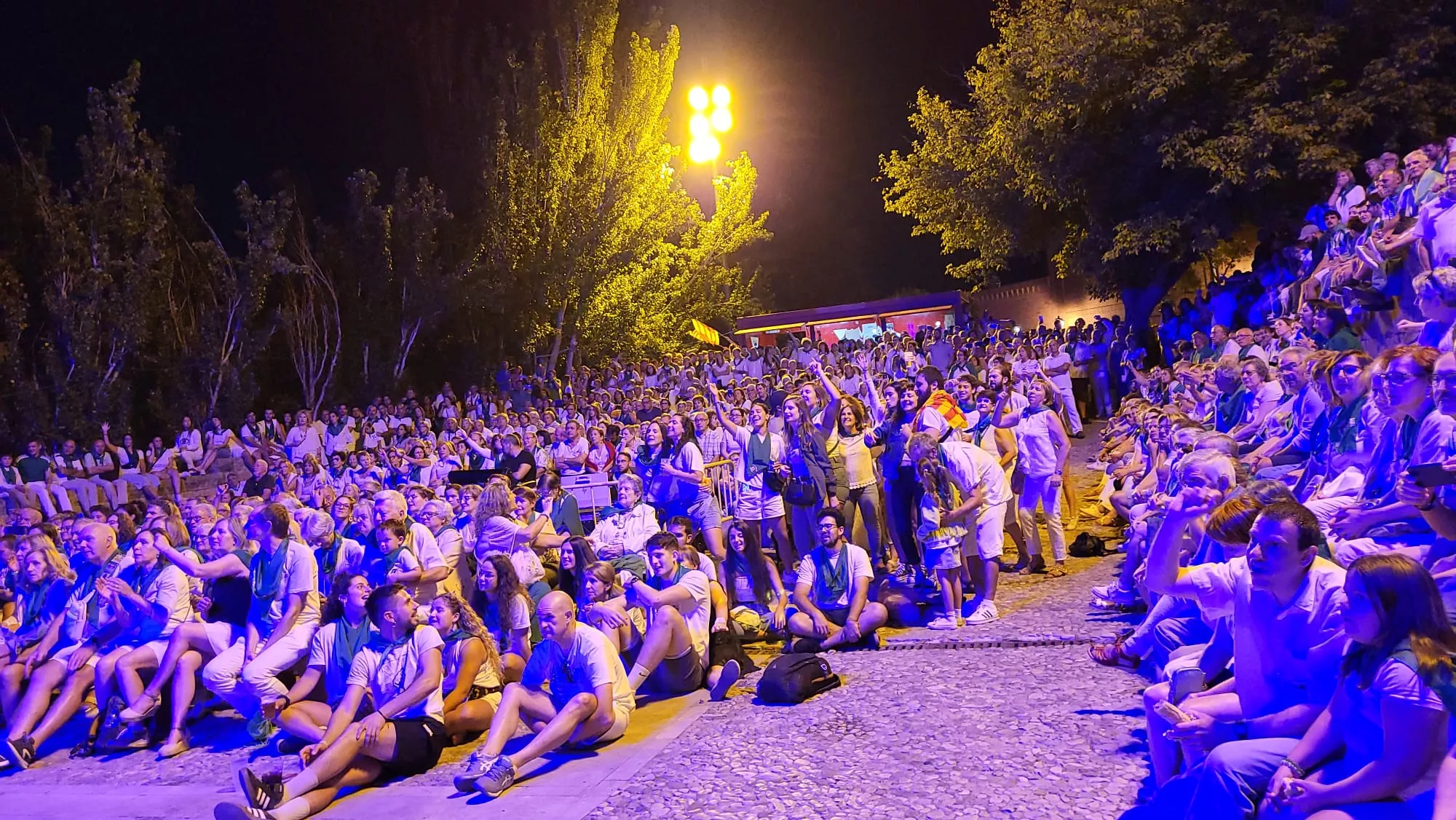 La Ronda de Boltaña en la plaza General Alsina. Foto: Mercedes Manterola