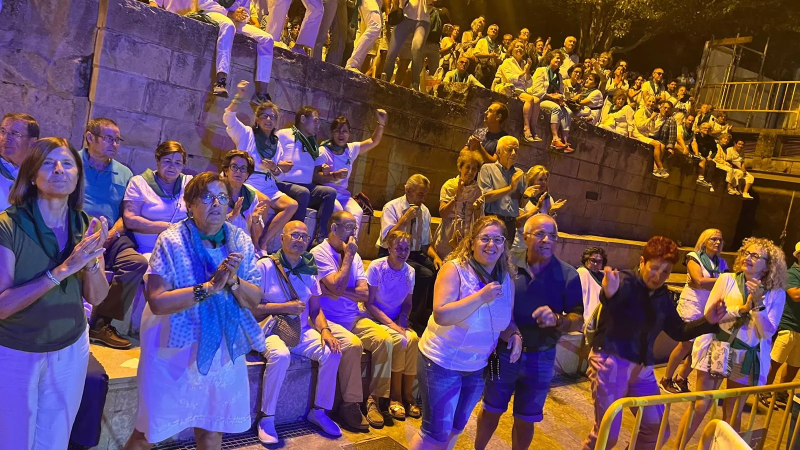 La Ronda de Boltaña en la plaza General Alsina. Foto: Mercedes Manterola