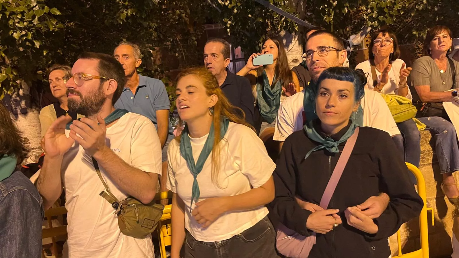 La Ronda de Boltaña en la plaza General Alsina. Foto: Mercedes Manterola