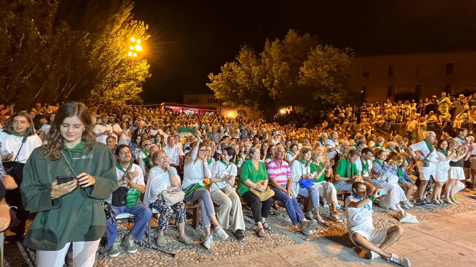 La Ronda de Boltaña en la plaza General Alsina. Foto: Mercedes Manterola