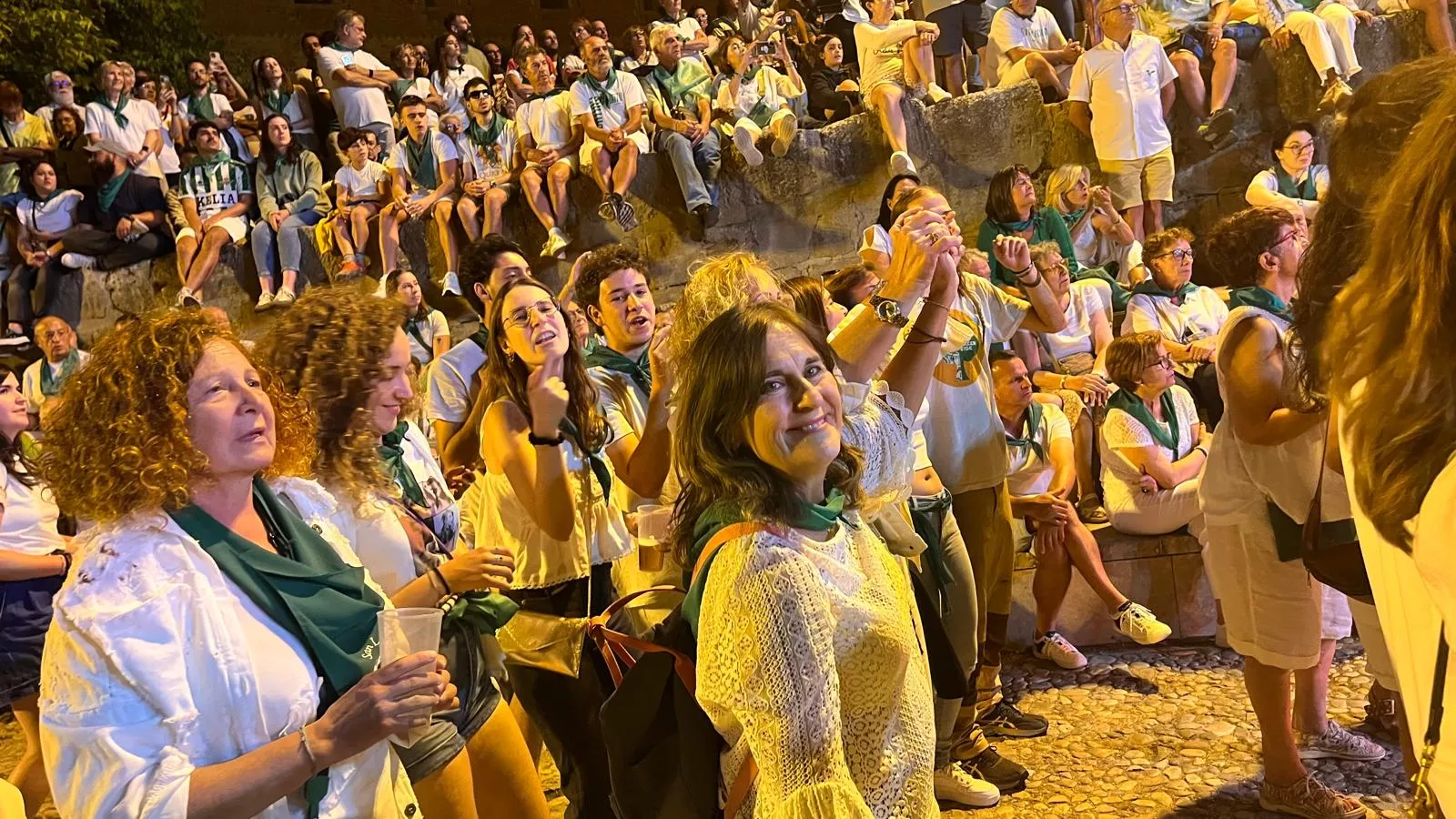 La Ronda de Boltaña en la plaza General Alsina. Foto: Mercedes Manterola