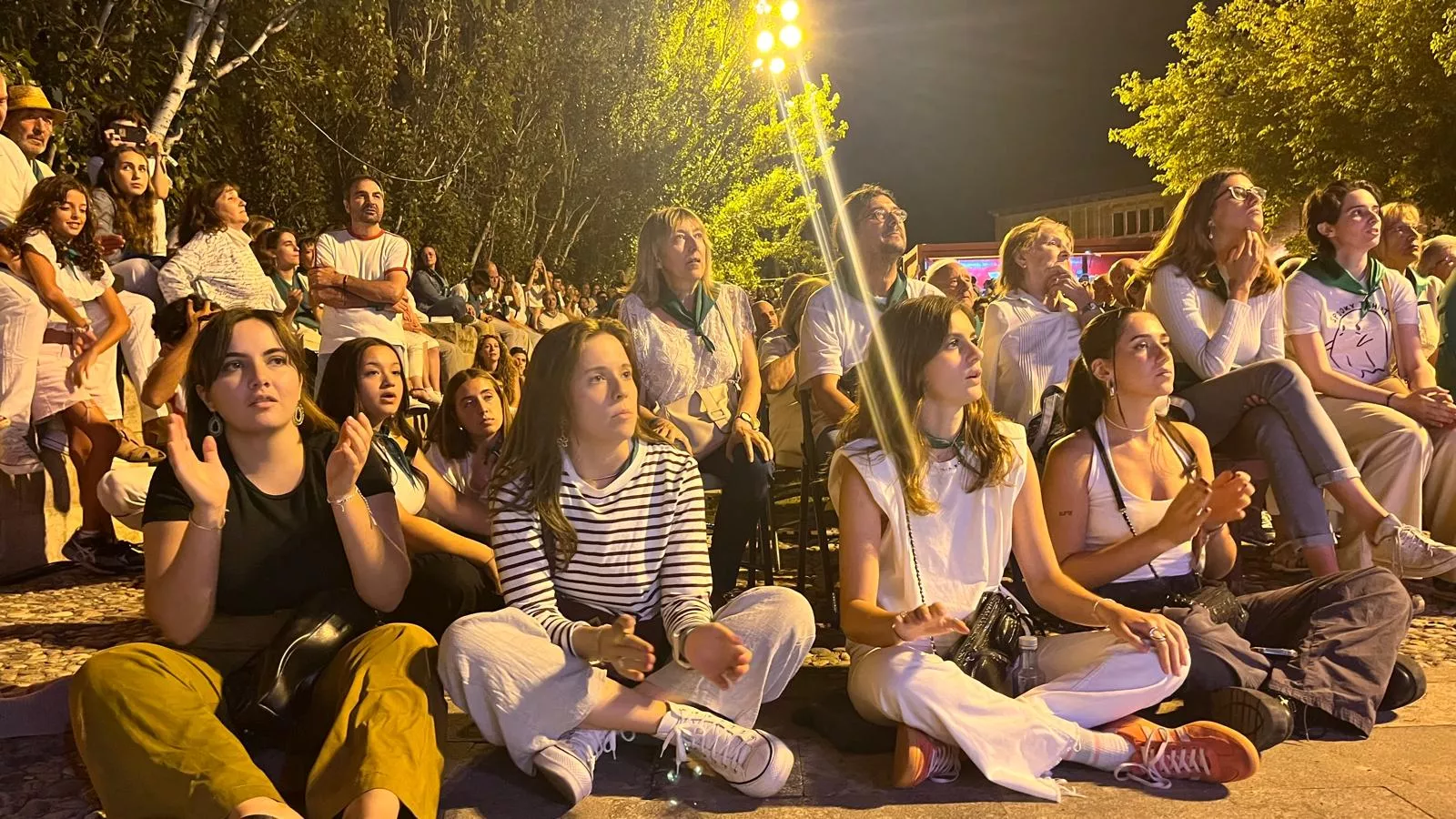 La Ronda de Boltaña en la plaza General Alsina. Foto: Mercedes Manterola