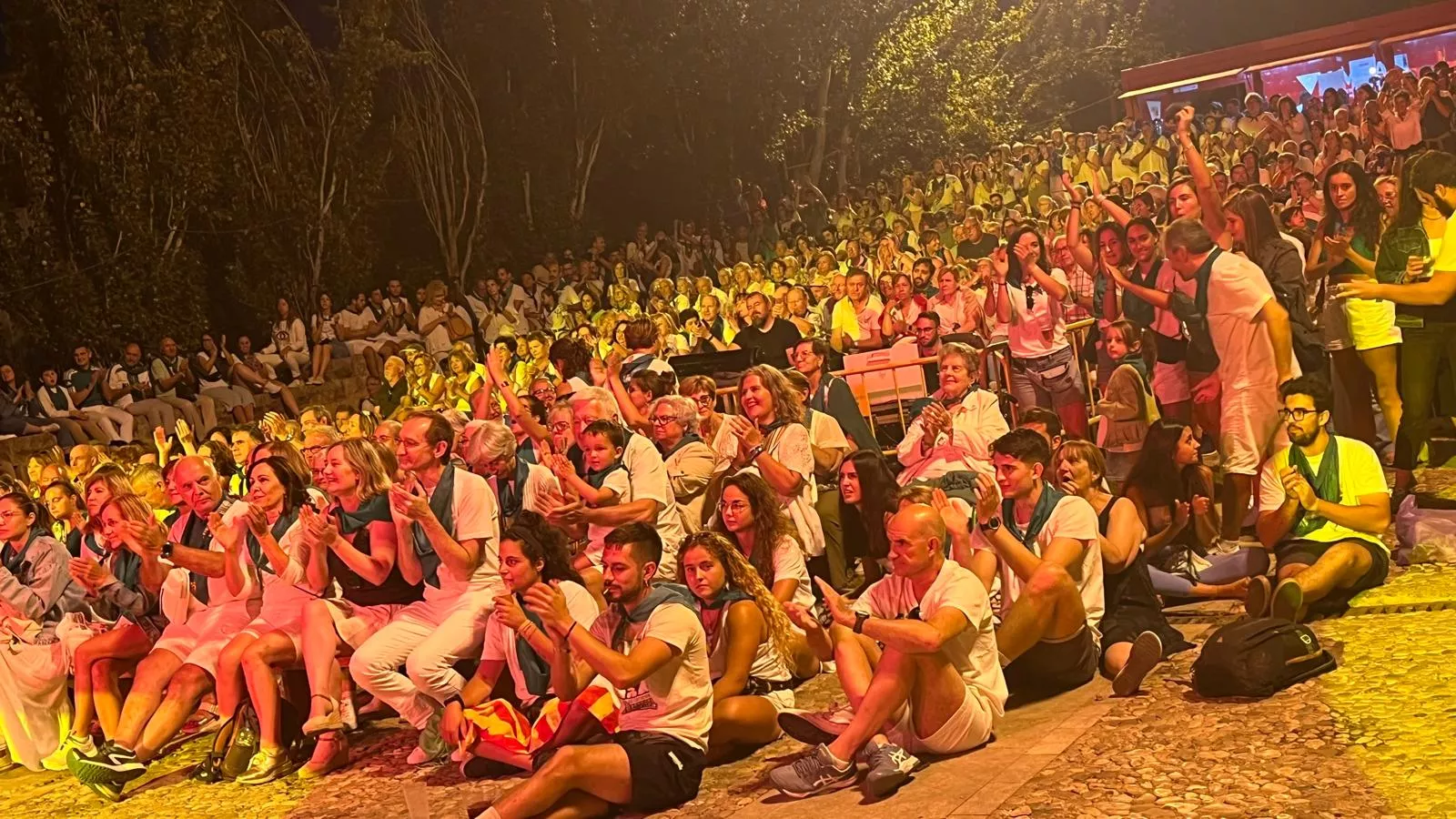 La Ronda de Boltaña en la plaza General Alsina. Foto: Mercedes Manterola