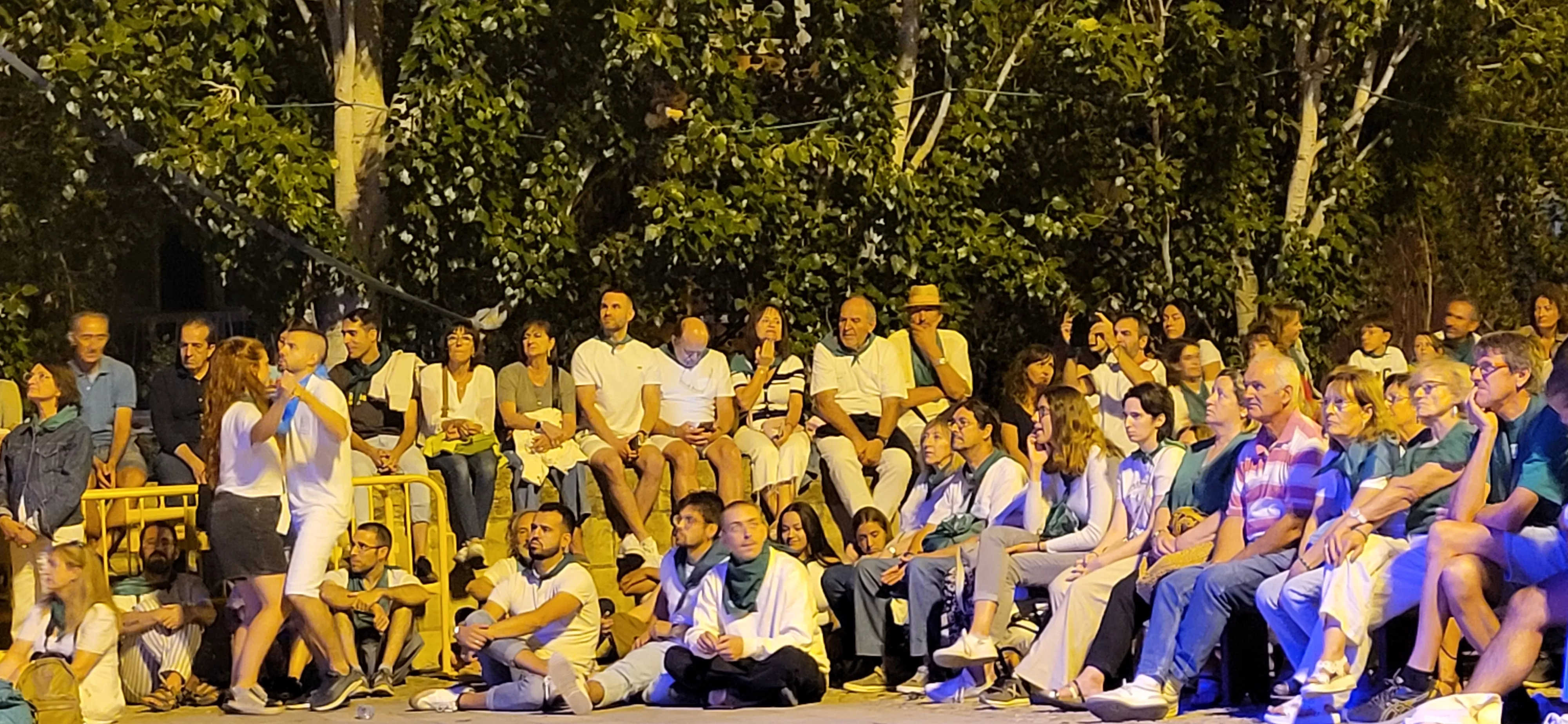 La Ronda de Boltaña en la plaza General Alsina. Foto: Mercedes Manterola