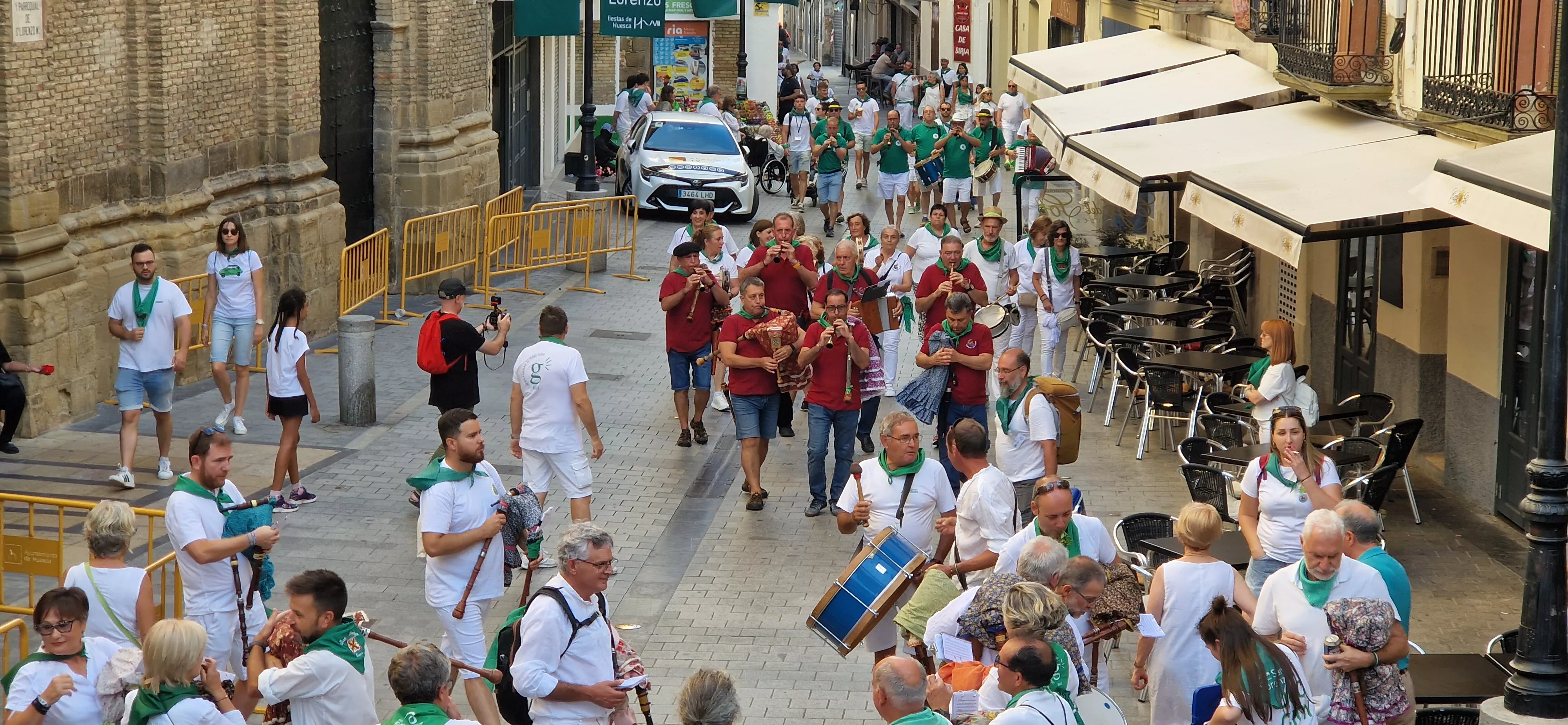 Trobada de Gaiteros de Aragón y de Gaiters de Tierra Plana. Foto Myriam Martínez