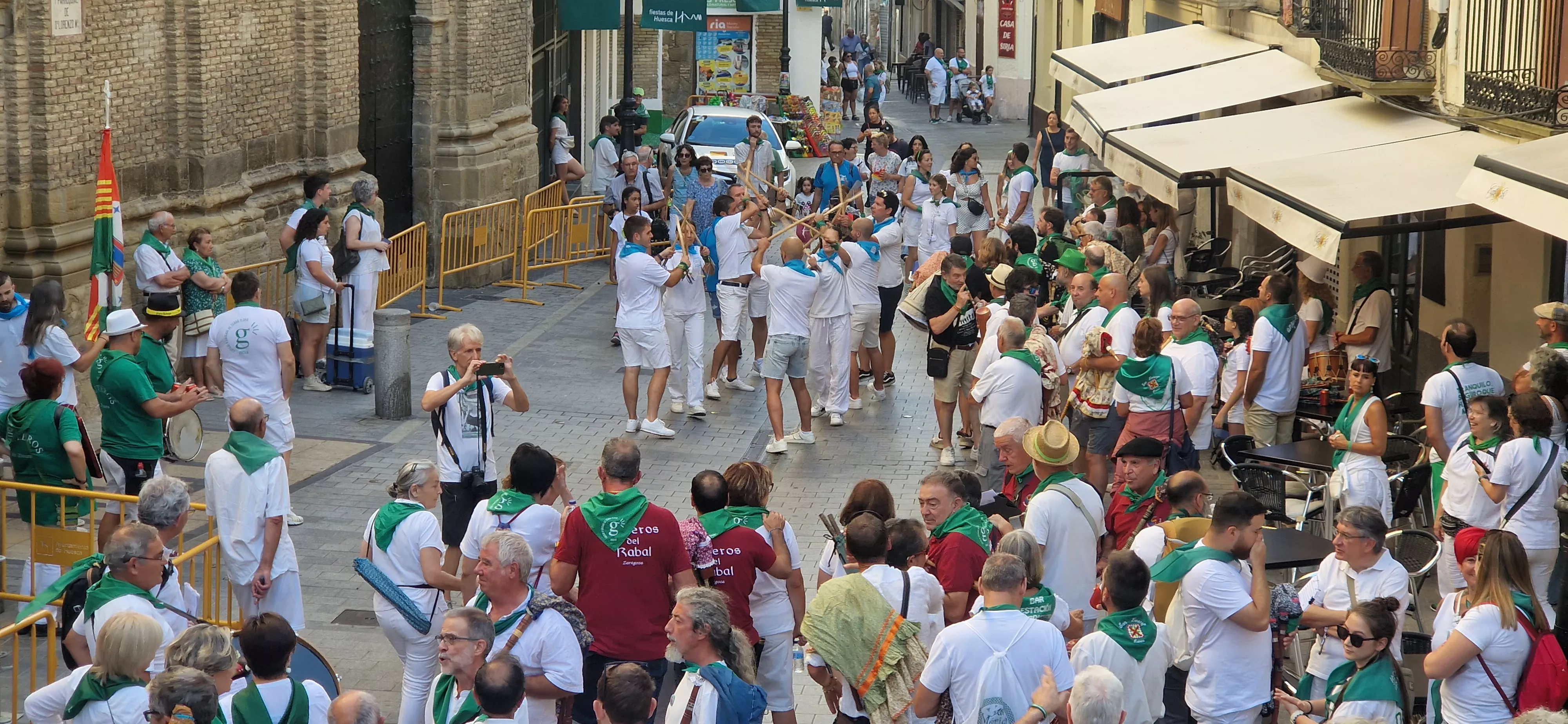 Trobada de Gaiteros de Aragón y de Gaiters de Tierra Plana. Foto Myriam Martínez