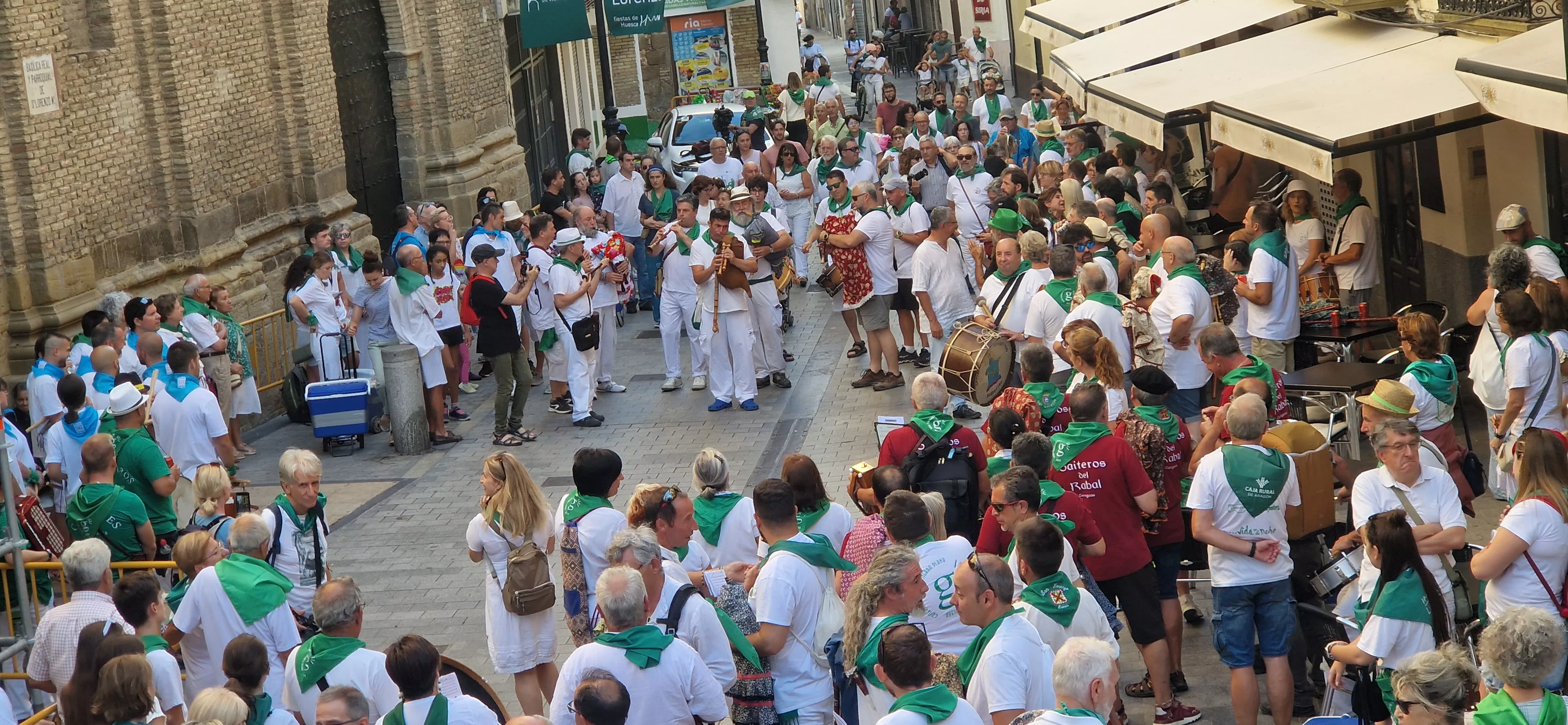 Trobada de Gaiteros de Aragón y de Gaiters de Tierra Plana. Foto Myriam Martínez