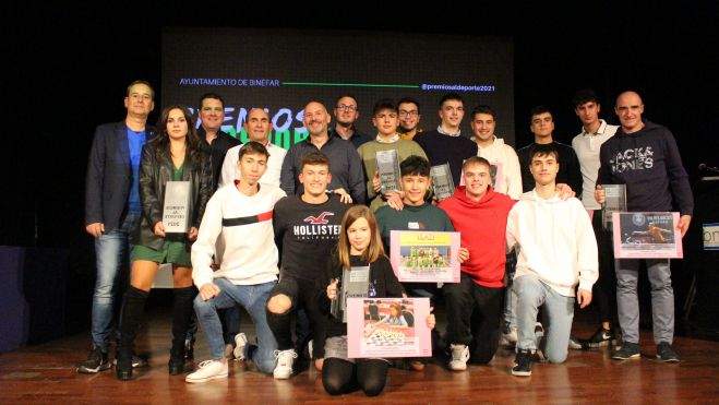 Premiados por el ayuntamiento de Binéfar Premiados por el ayuntamiento de Binéfar