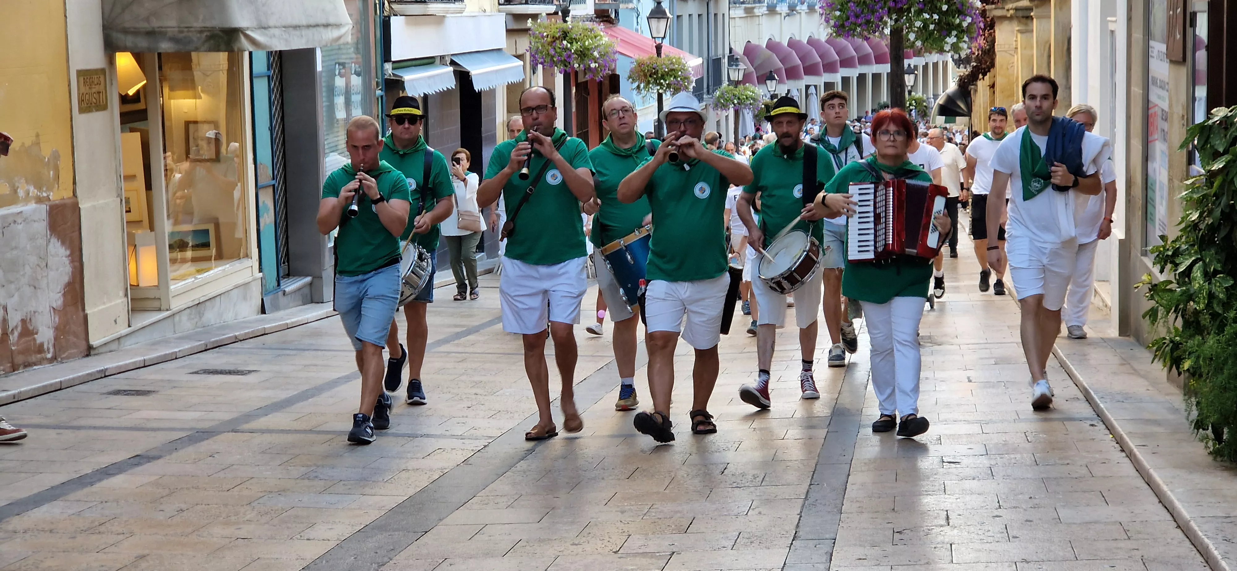 Trobada de Gaiteros de Aragón y de Gaiters de Tierra Plana. Foto Myriam Martínez