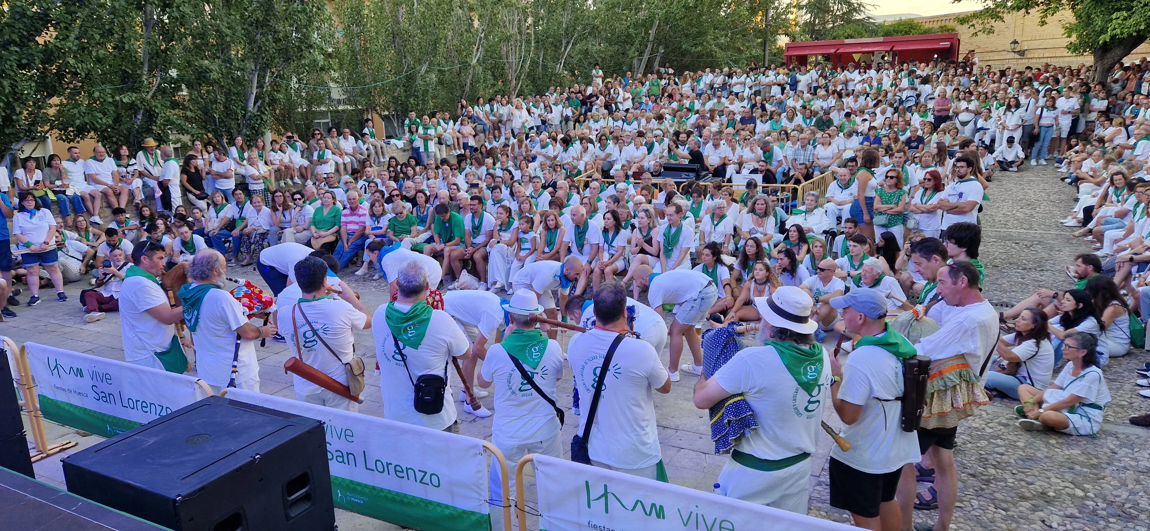 Trobada de Gaiteros de Aragón y de Gaiters de Tierra Plana. Foto Myriam Martínez