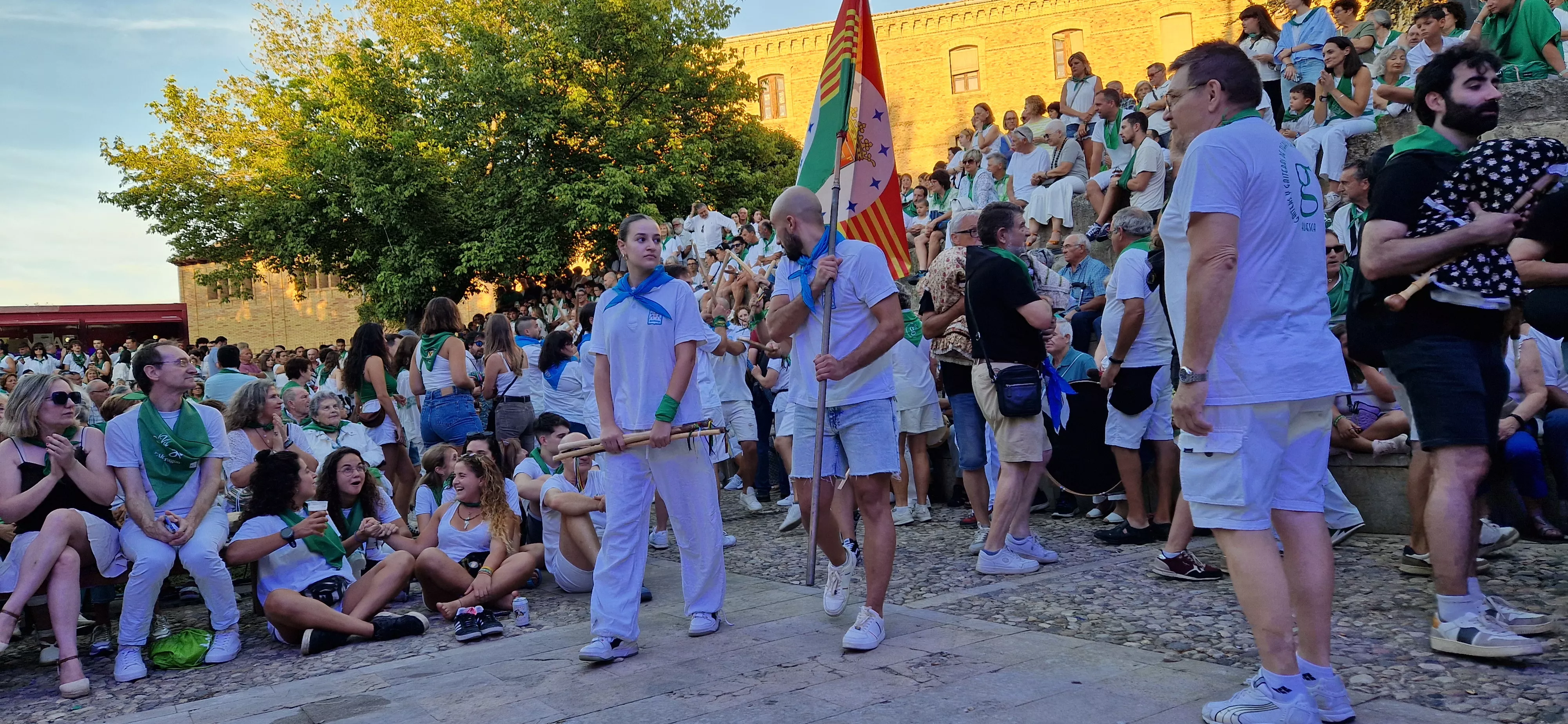 Trobada de Gaiteros de Aragón y de Gaiters de Tierra Plana. Foto Myriam Martínez