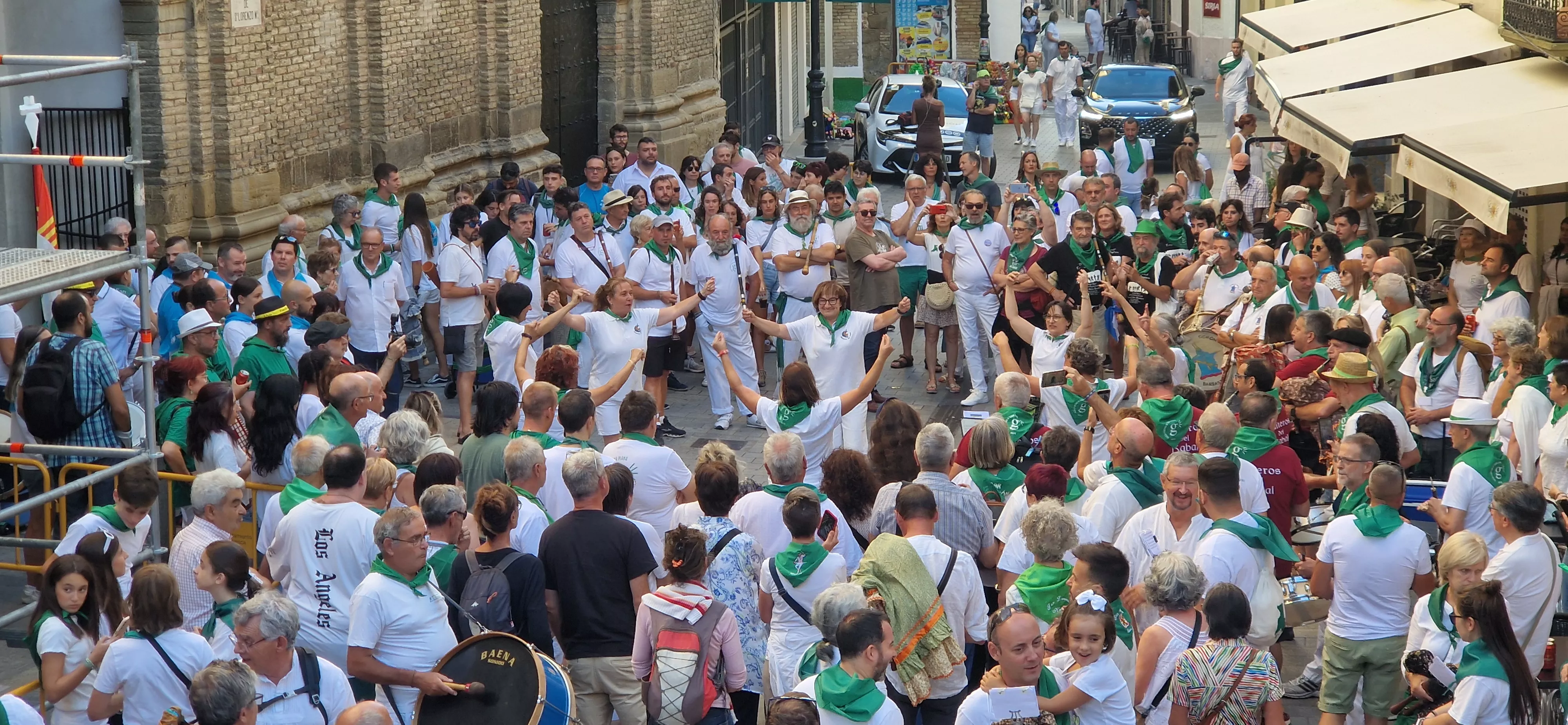 Trobada de Gaiteros de Aragón y de Gaiters de Tierra Plana. Foto Myriam Martínez
