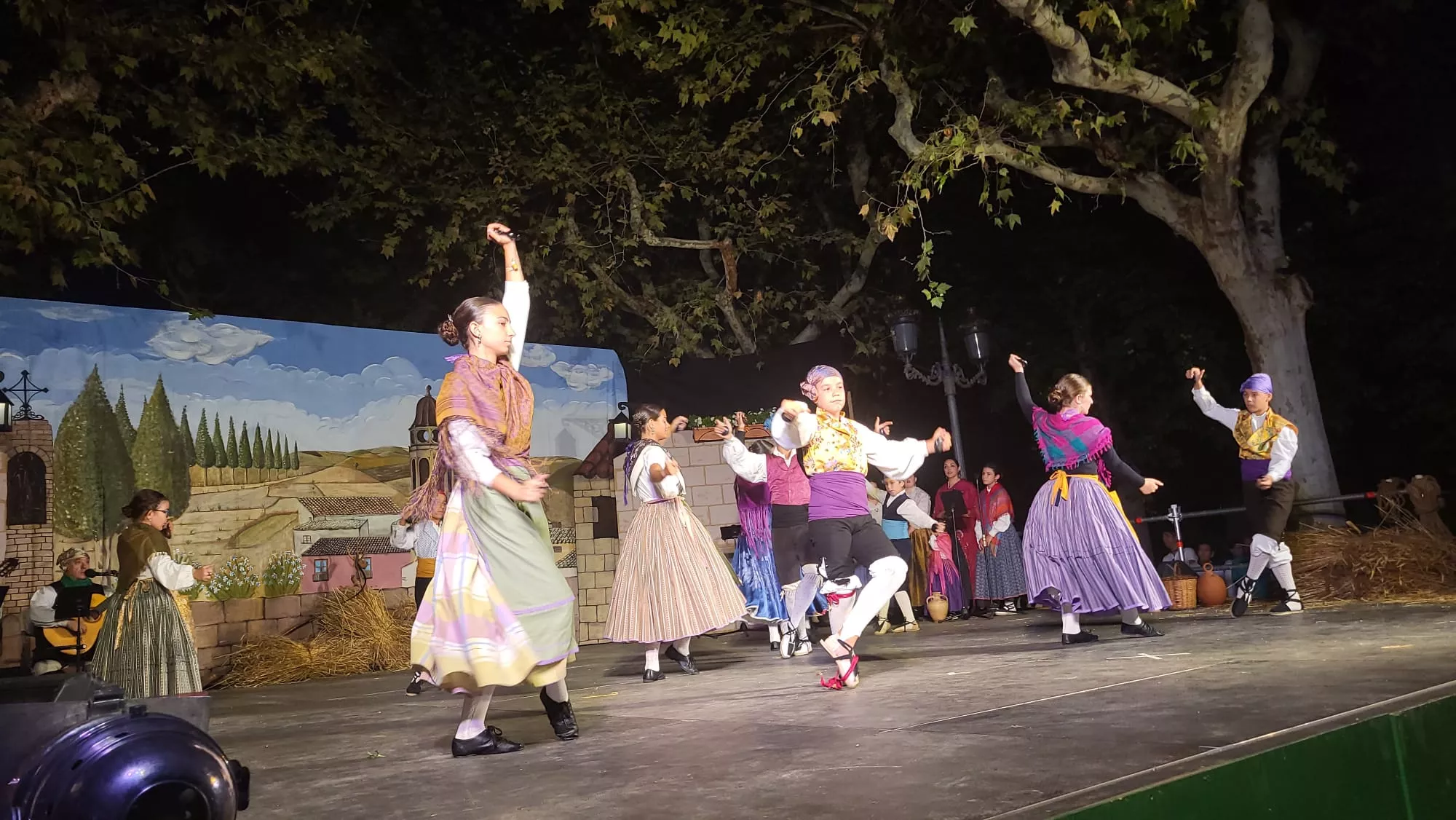 Elenco Aragonés en el Parque Miguel Servet de Huesca