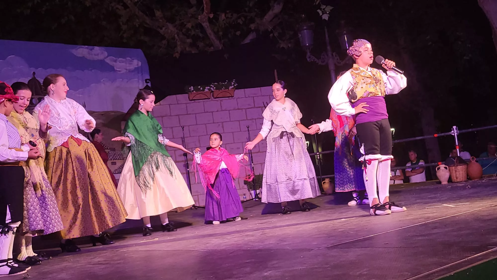 Elenco Aragonés en el Parque Miguel Servet de Huesca