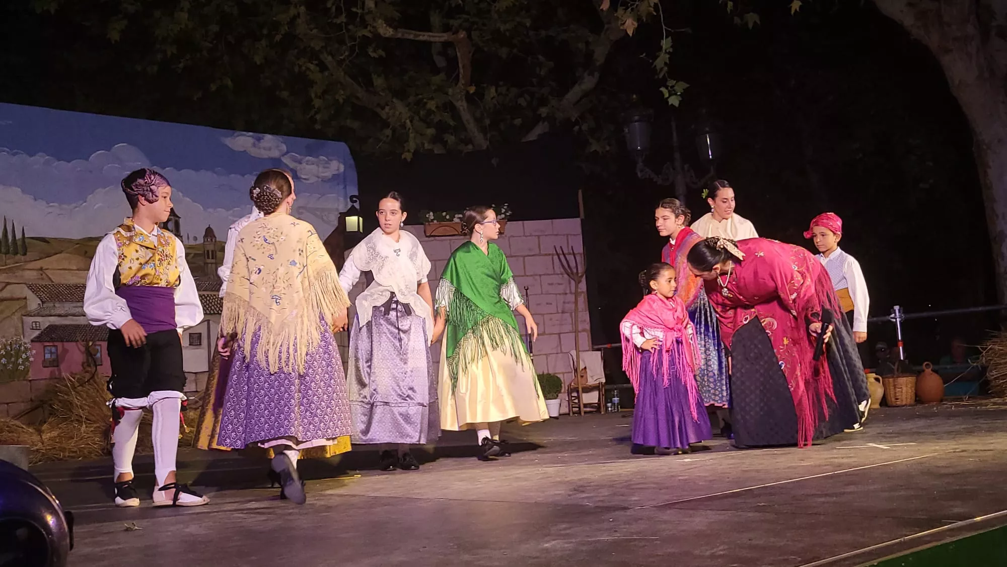 Elenco Aragonés en el Parque Miguel Servet de Huesca