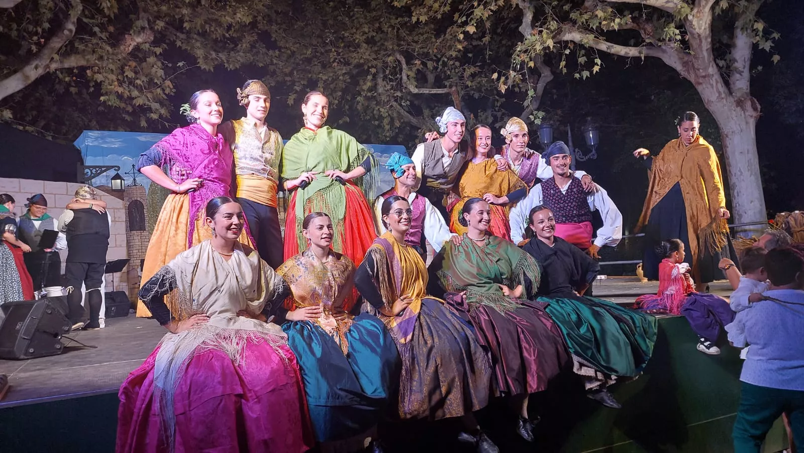 Elenco Aragonés en el Parque Miguel Servet de Huesca