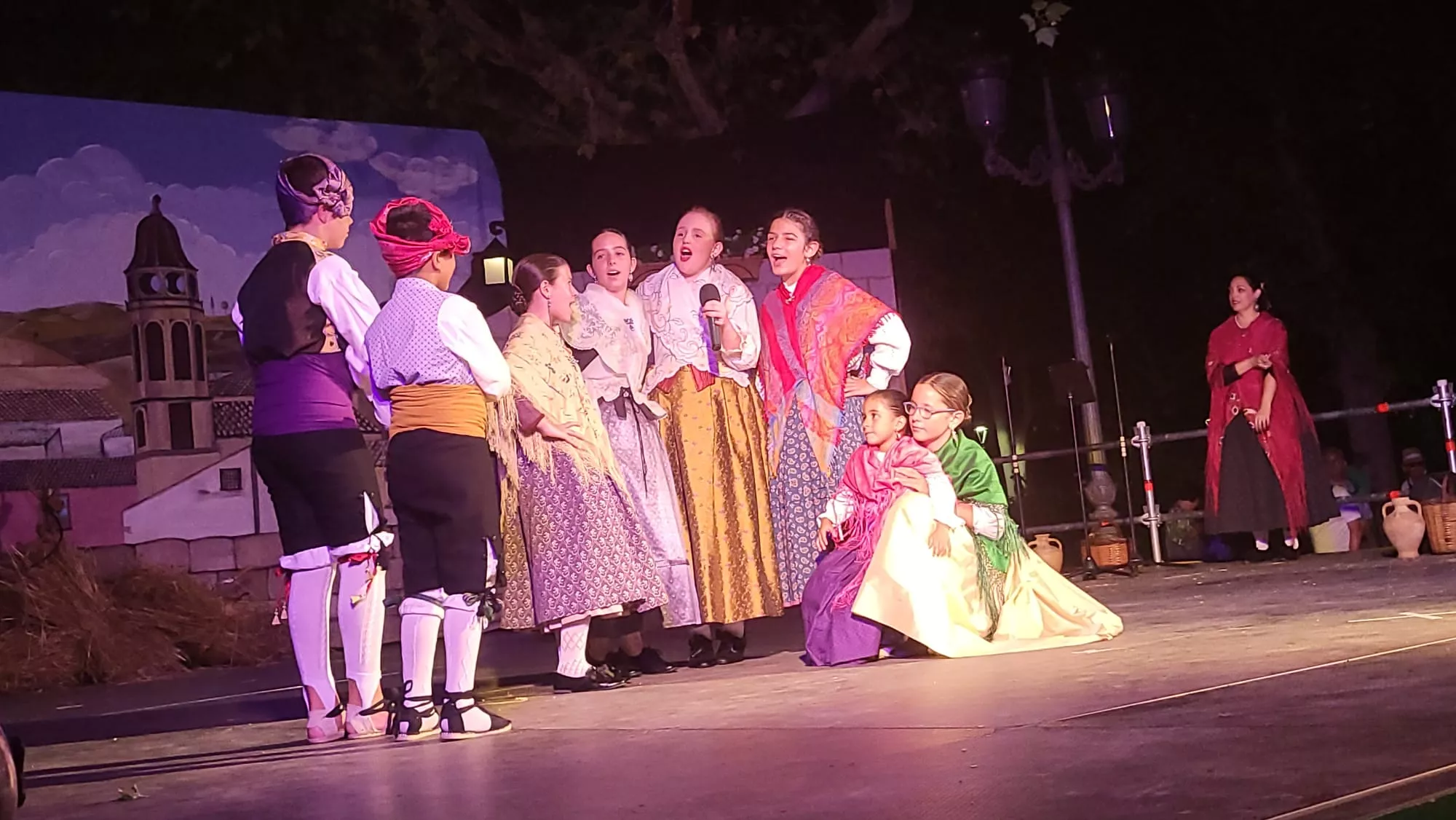 Elenco Aragonés en el Parque Miguel Servet de Huesca