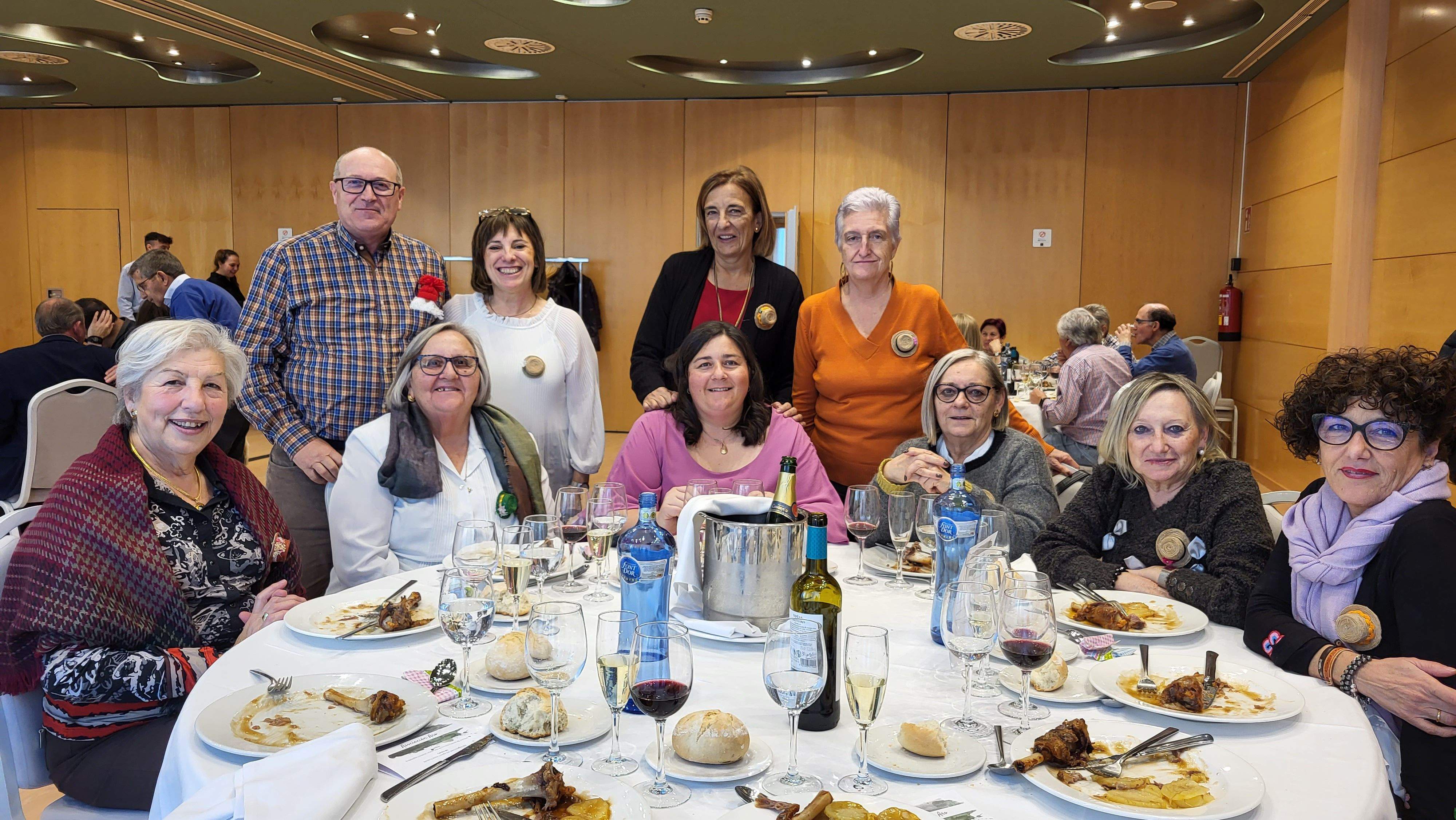 Comida de Navidad de ARO 2022. Foto Myriam Martínez 