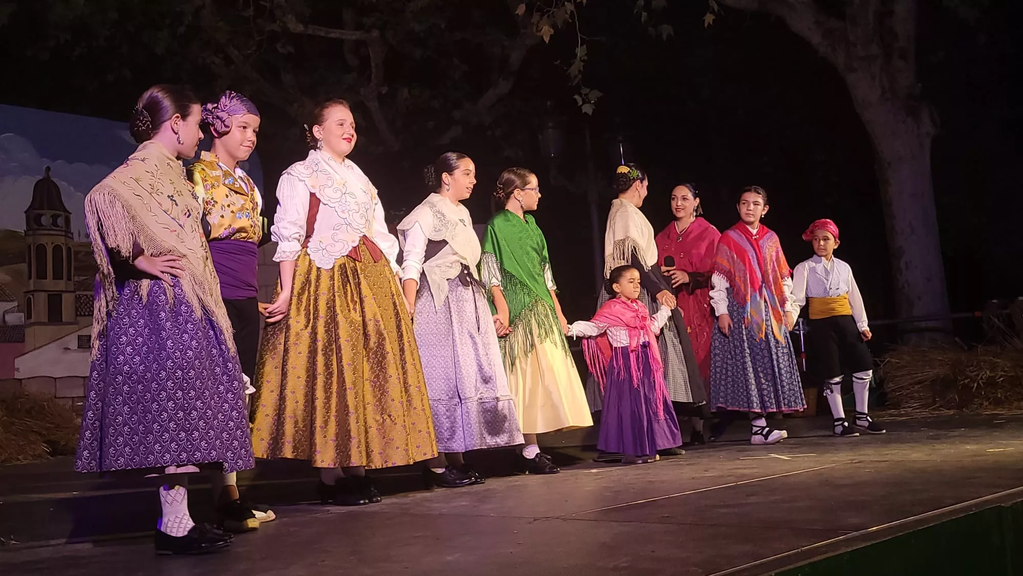 Elenco Aragonés en el Parque Miguel Servet de Huesca