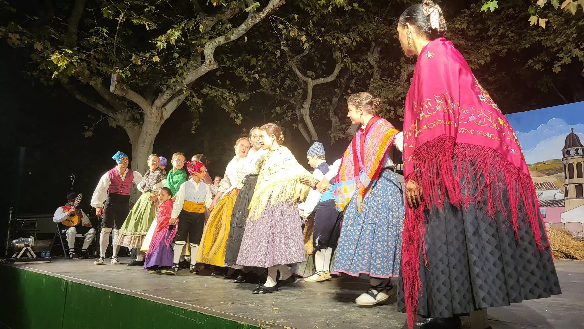 Elenco Aragonés en el Parque Miguel Servet de Huesca