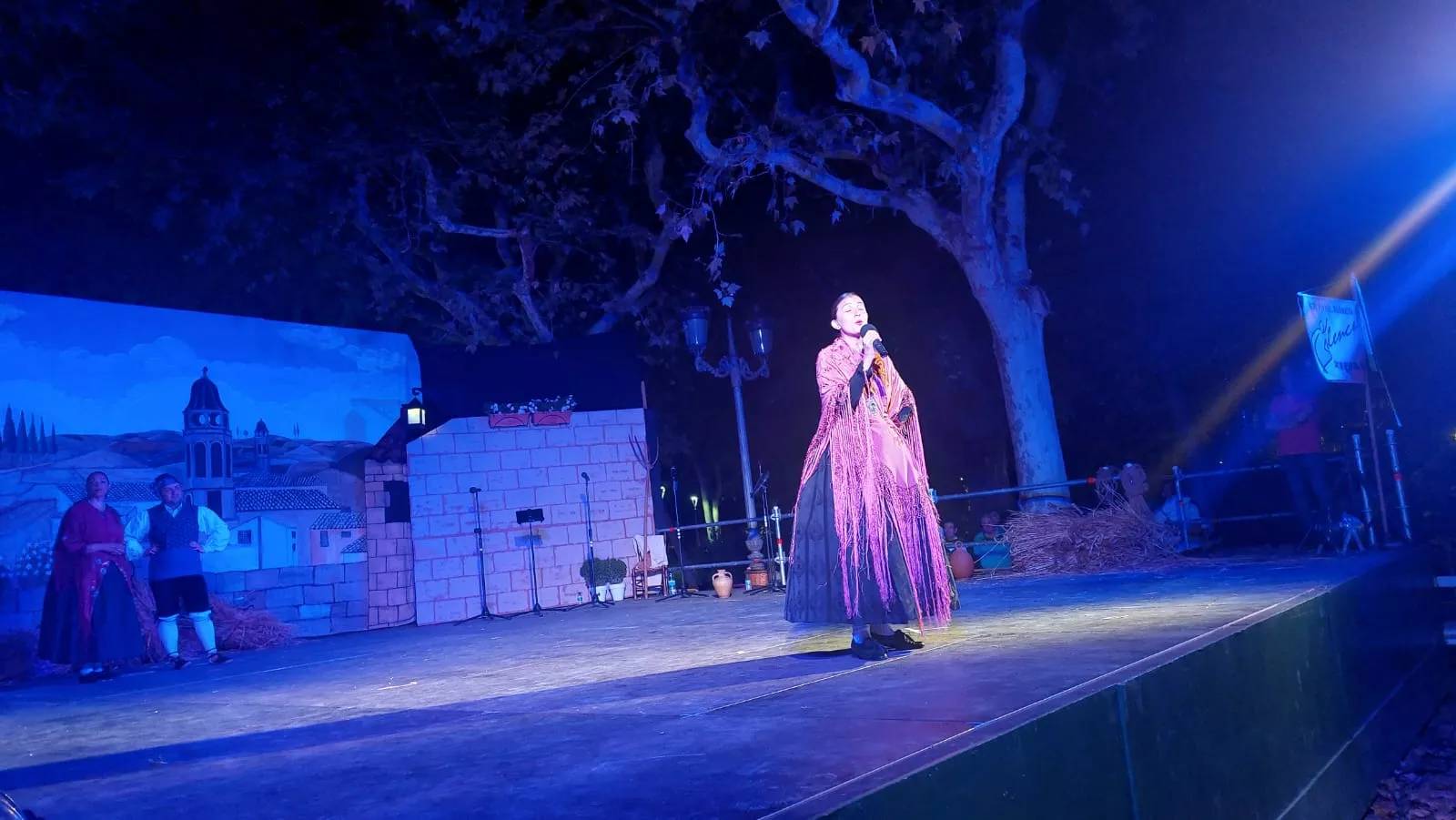 Elenco Aragonés en el Parque Miguel Servet de Huesca