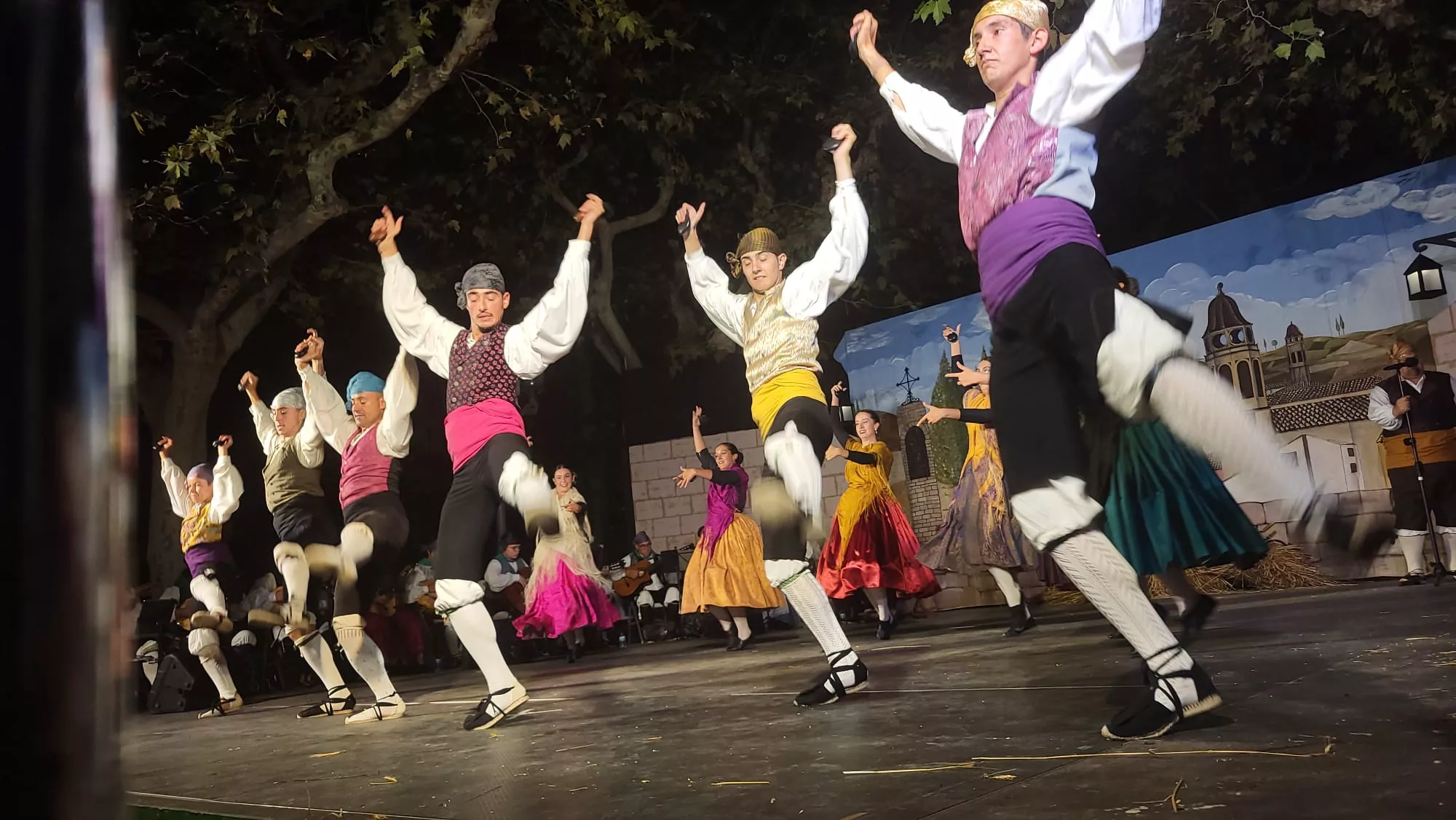Elenco Aragonés en el Parque Miguel Servet de Huesca