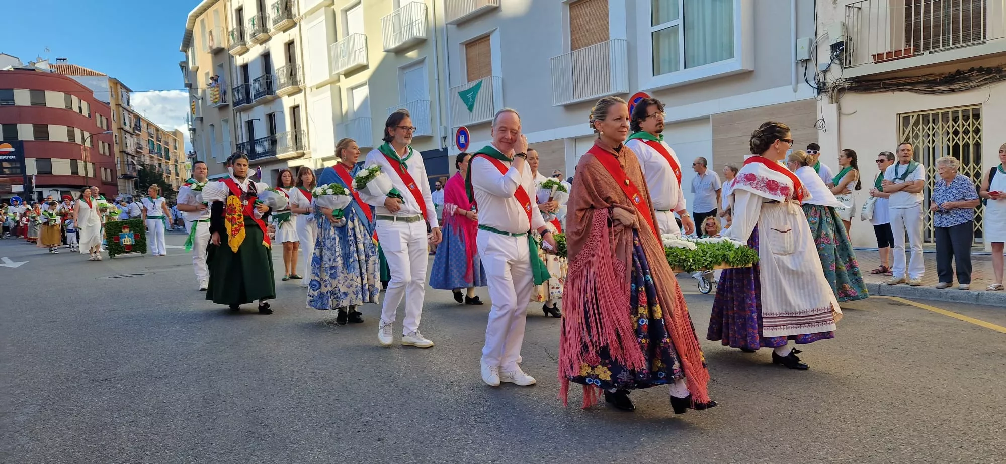 Ofrenda de Flores y Frutos a San Lorenzo. Fotos Myriam Martínez
