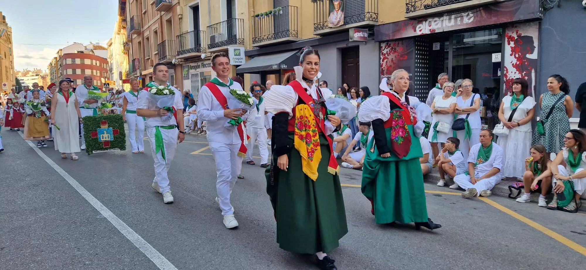 Ofrenda de Flores y Frutos a San Lorenzo. Fotos Myriam Martínez
