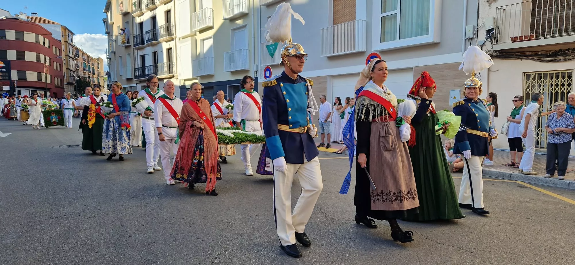 Ofrenda de Flores y Frutos a San Lorenzo. Fotos Myriam Martínez
