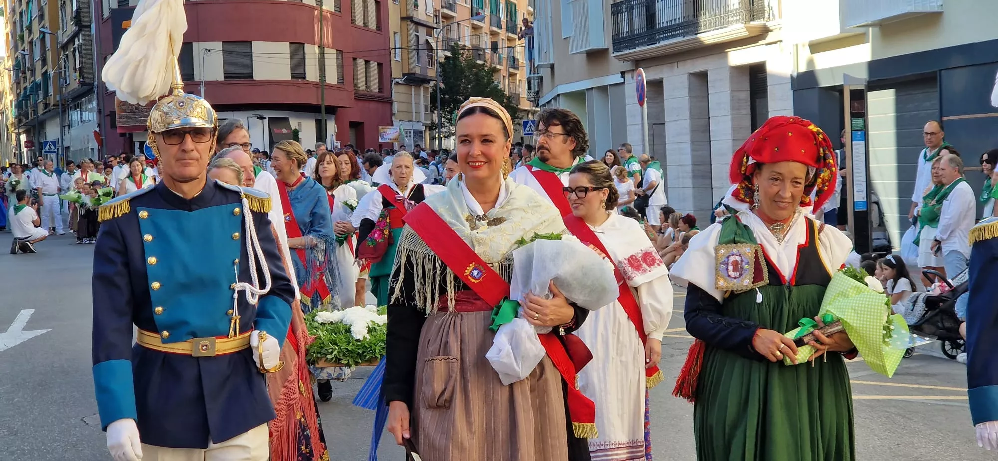 Ofrenda de Flores y Frutos a San Lorenzo. Fotos Myriam Martínez