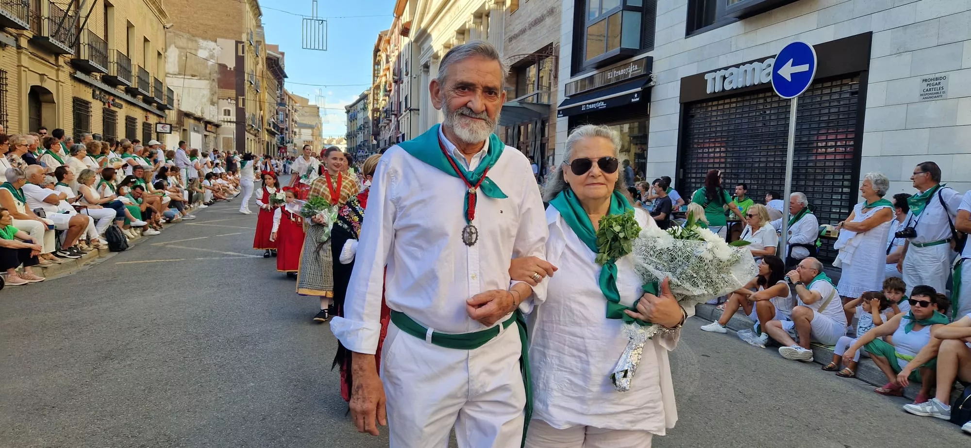 Ofrenda de Flores y Frutos a San Lorenzo. Fotos Myriam Martínez